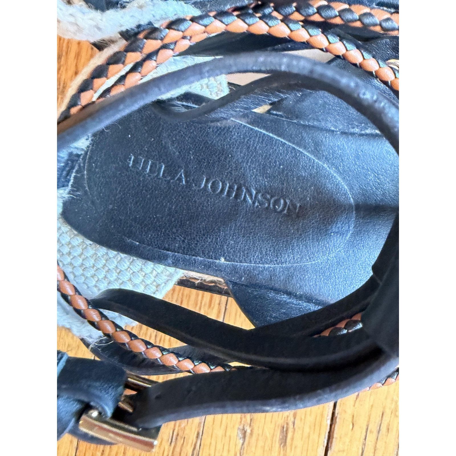 Ulla Johnson Ulla Johnson Salinas Sandals 6/36 Black Leather Platform Size US 6 / IT 36 - 6 Thumbnail