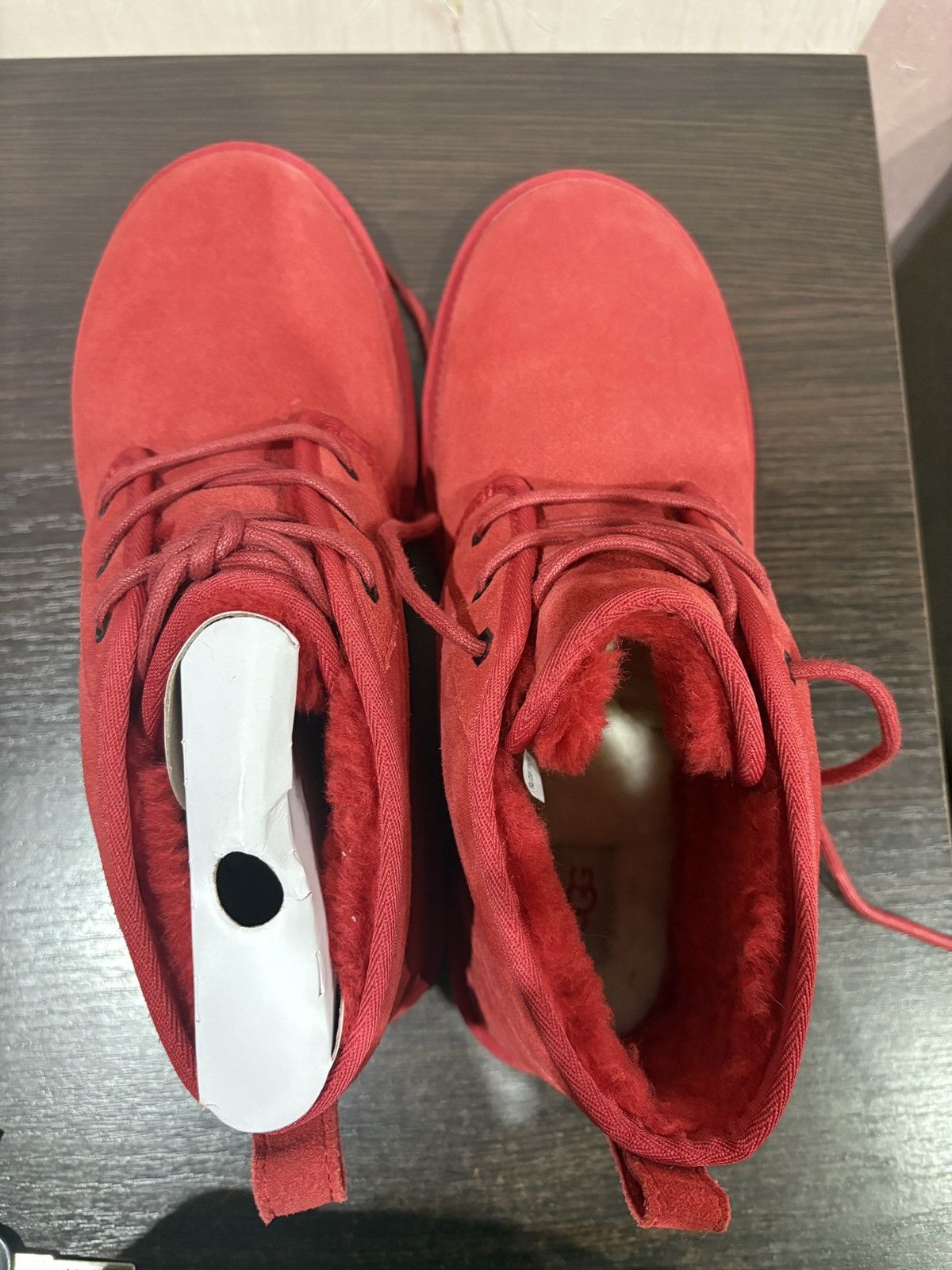 Ugg UGG Neumel Samba Red Size US 12 / EU 45 - 5 Thumbnail
