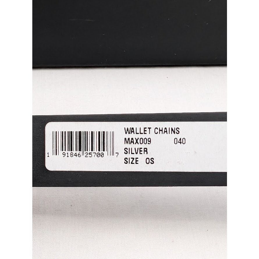 Amiri o1rshd1 Q:2 / Size: OS / Wallet Chains in Silver Size ONE SIZE - 20 Thumbnail