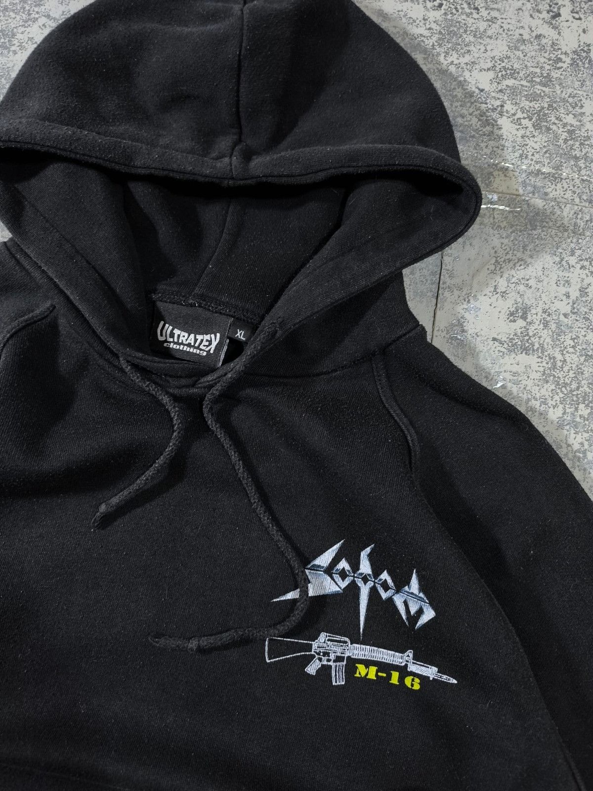Vintage 2001 sodom m-16 vintage hoodie metal rare Size US XL / EU 56 / 4 - 3 Thumbnail