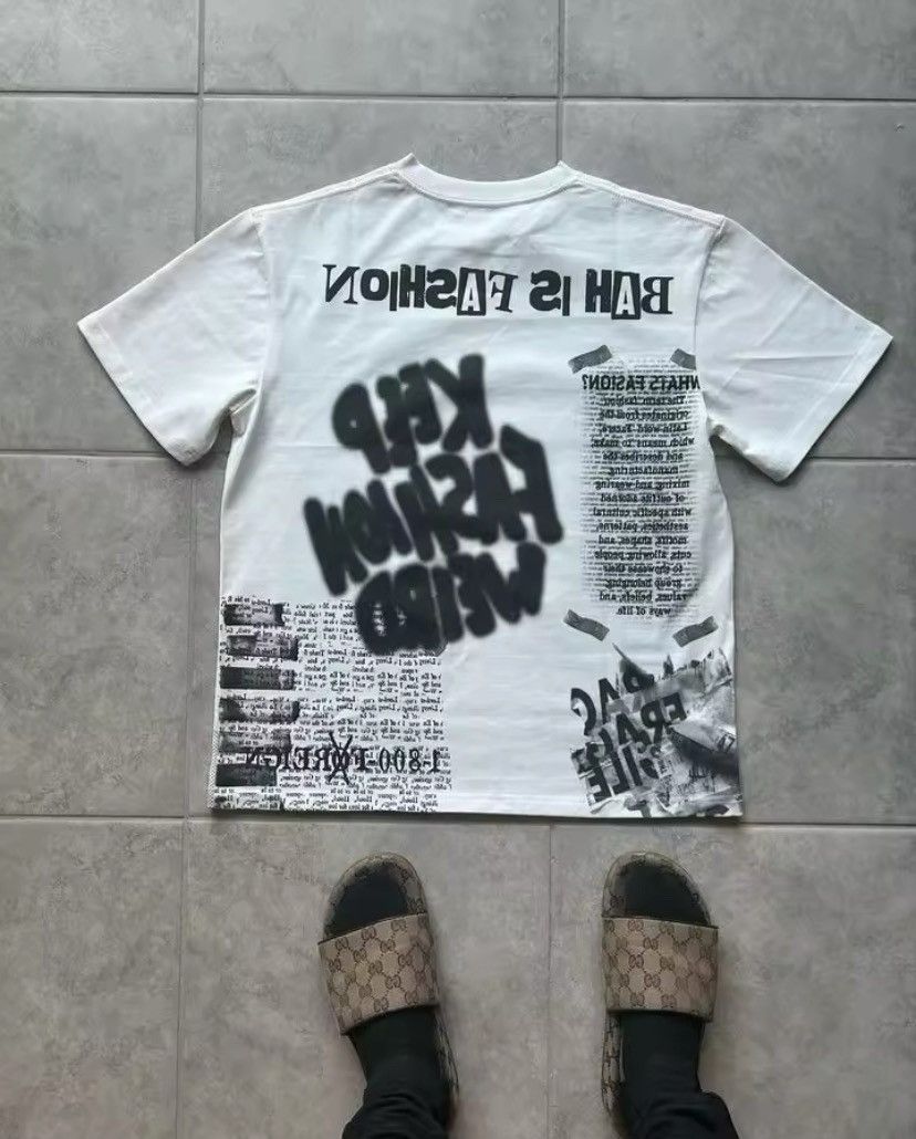 Japanese Brand × Vintage Feminist Shirt Full Print Size L / US 10 / IT 46 - 2 Thumbnail