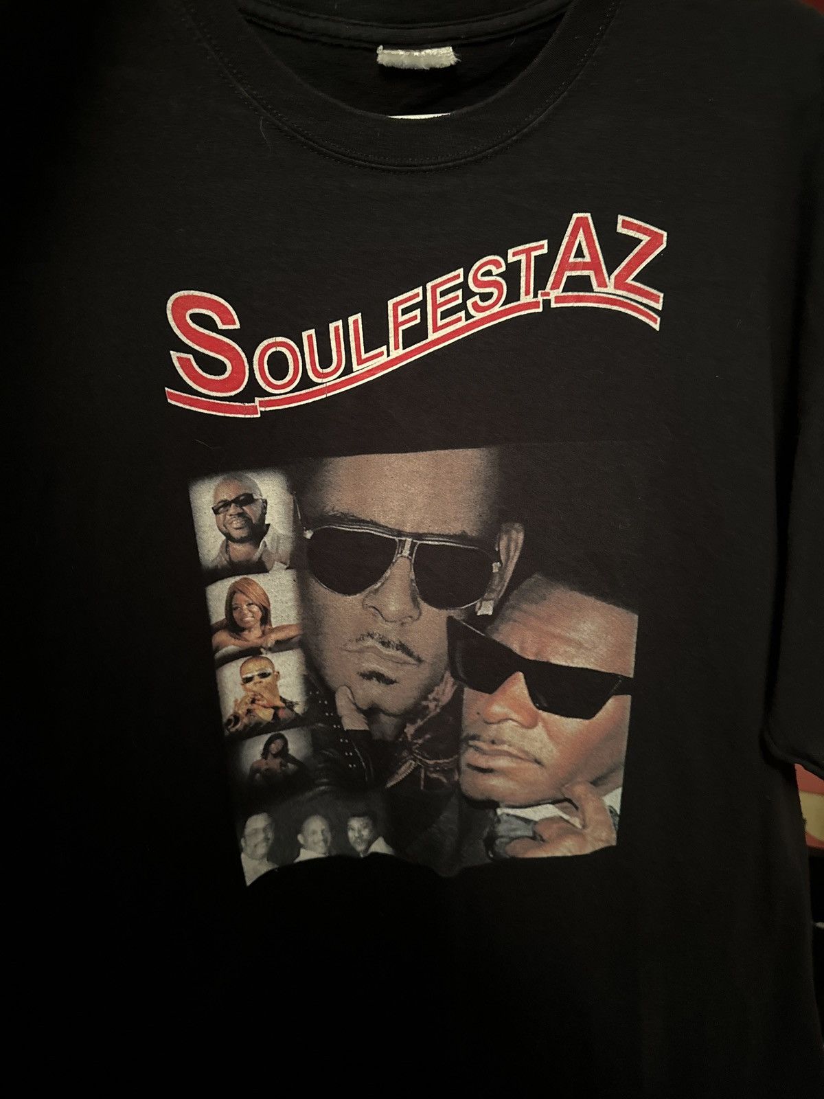 Band Tees × Vintage VINTAGE SOULFEST AZ R KELLY TEE Size US XL / EU 56 / 4 - 1 Thumbnail