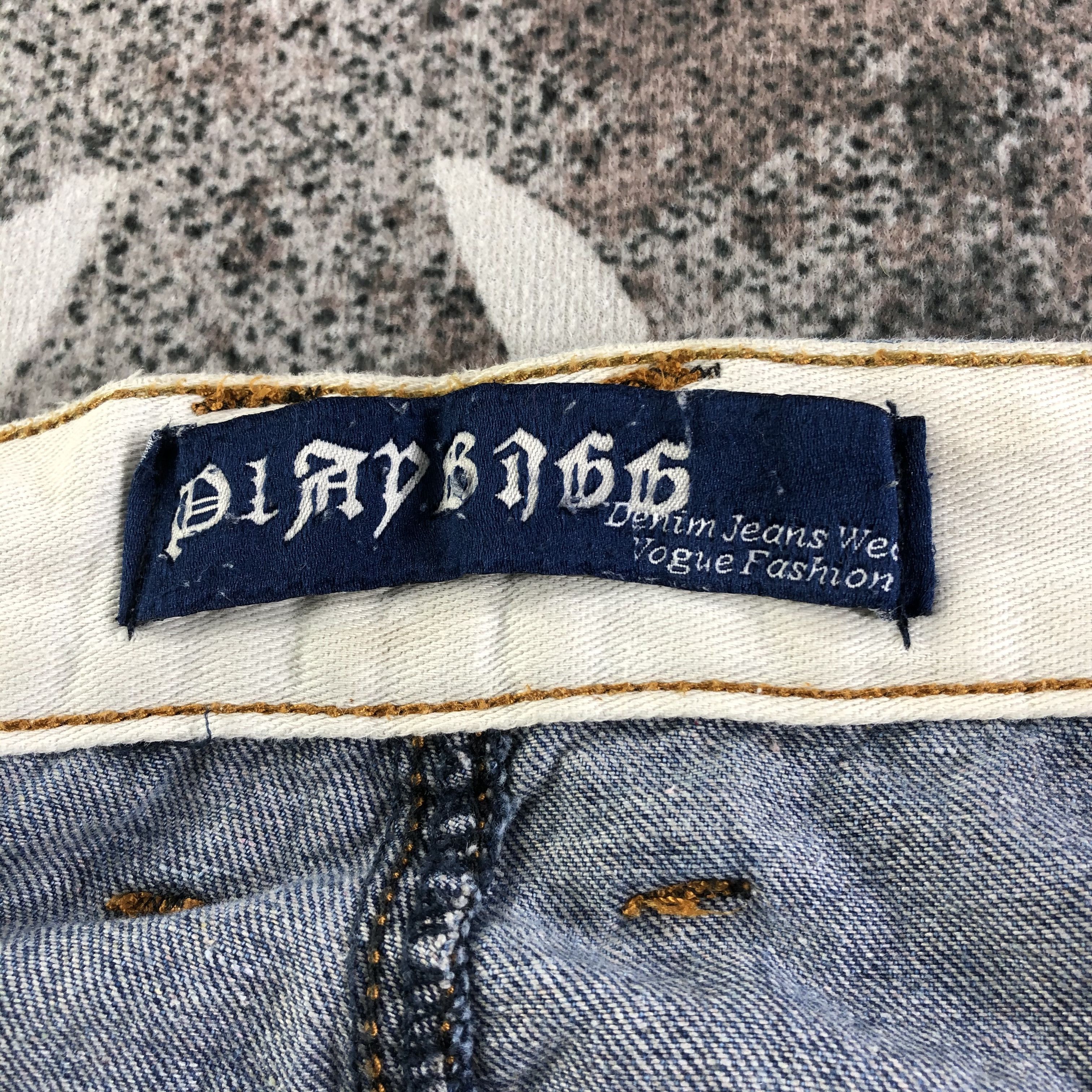 Japanese Brand Play Bigg Jeans Cargo Jeans Short Pants Denim KJ2195 Size US 42 / EU 58 - 9 Thumbnail