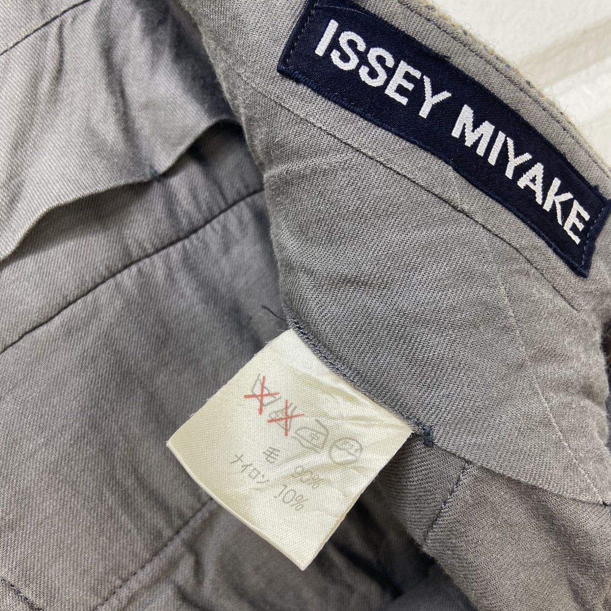 Issey Miyake Vintage 90s Issey Miyake for Men Wide Baggy Wool Pants Size US 30 / EU 46 - 16 Thumbnail