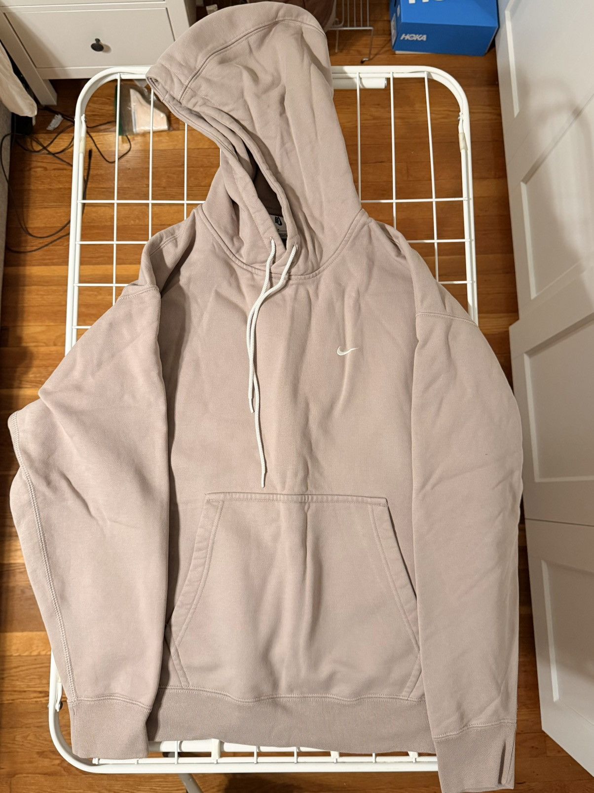 Nike NIKELAB SOLO SWOOSH FLEECE HOODIE size Medium Size US M / EU 48-50 / 2 - 2 Thumbnail