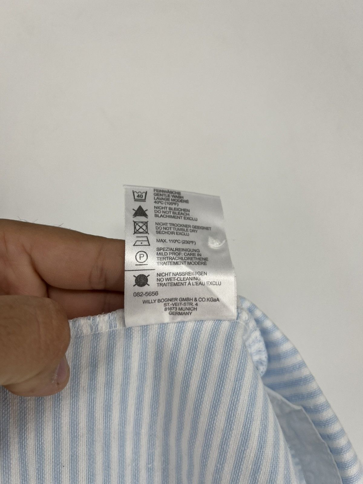 Bogner Bogner Premium Women’s Short Sleeve Striped Polo Shirt Size XXL / US 16-18 / IT 52-54 - 11 Thumbnail