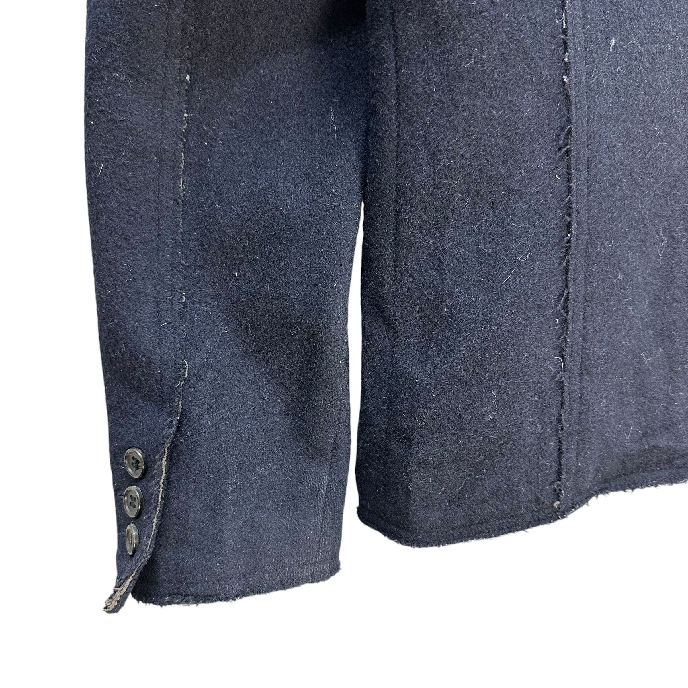 Shellac SHELLAC Deconstructed Double Breasted Wool Coat #A59-1361 Size US S / EU 44-46 / 1 - 17 Thumbnail