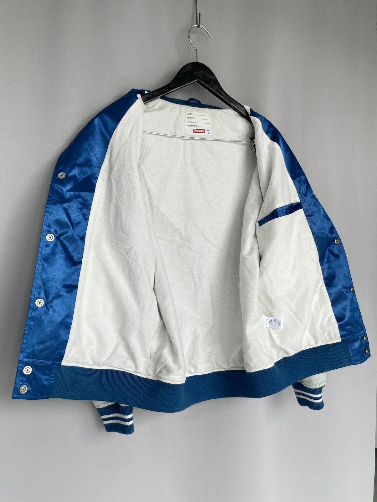 Supreme Supreme SS2015 Satin Club Jacket Bomber Varsity Size US M / EU 48-50 / 2 - 14 Thumbnail