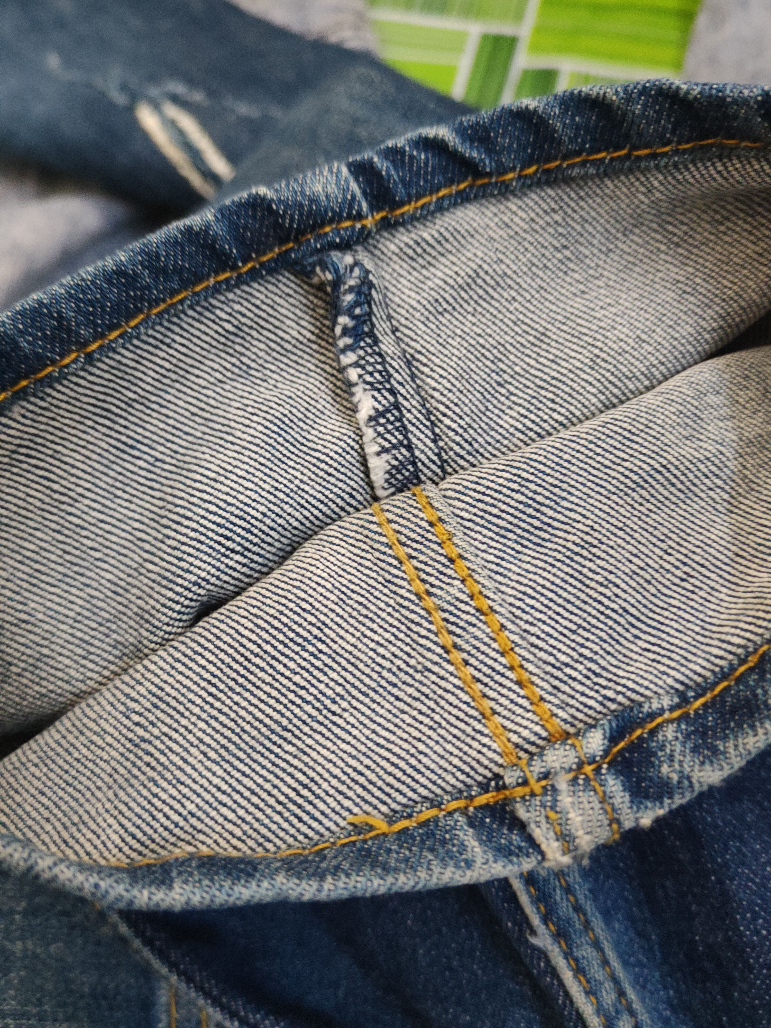 Beams Plus Beams Dark Blue Distressed Ripped denim Jeans #W1985 Size US 32 / EU 48 - 13 Thumbnail