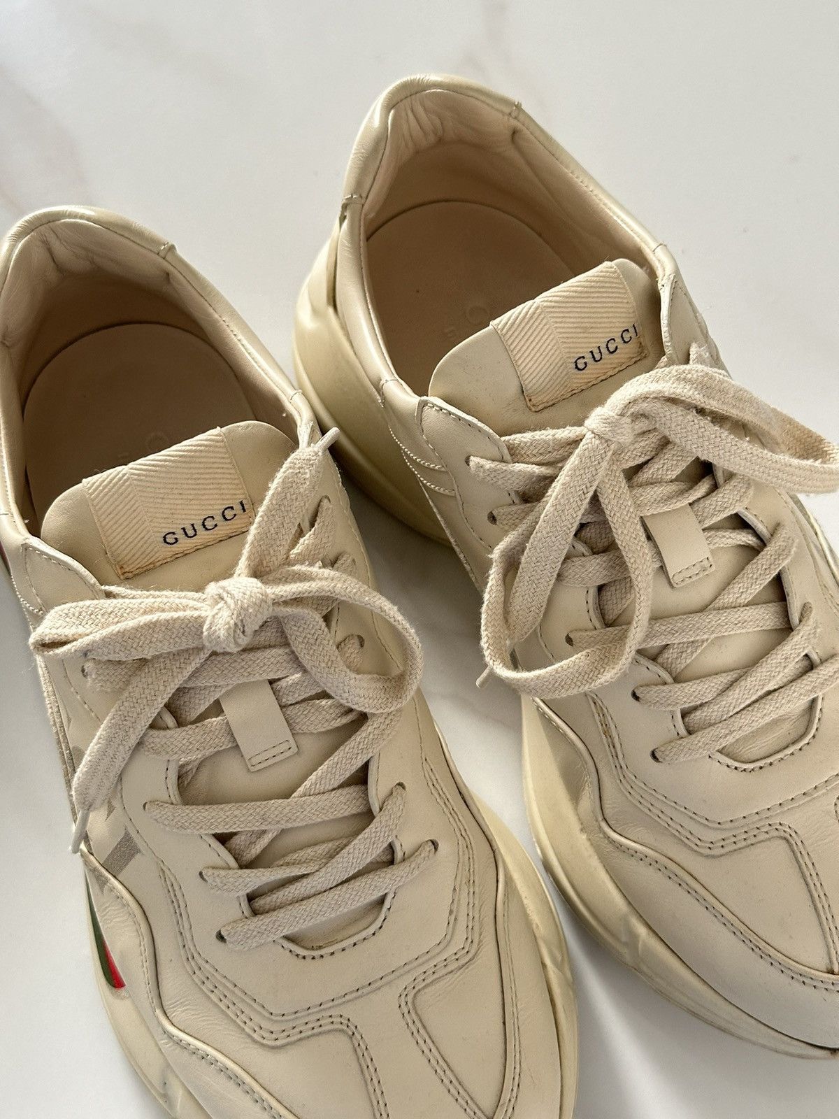 Gucci Gucci Rhyton Sneaker with Logo Size US 6 / EU 39 - 5 Thumbnail