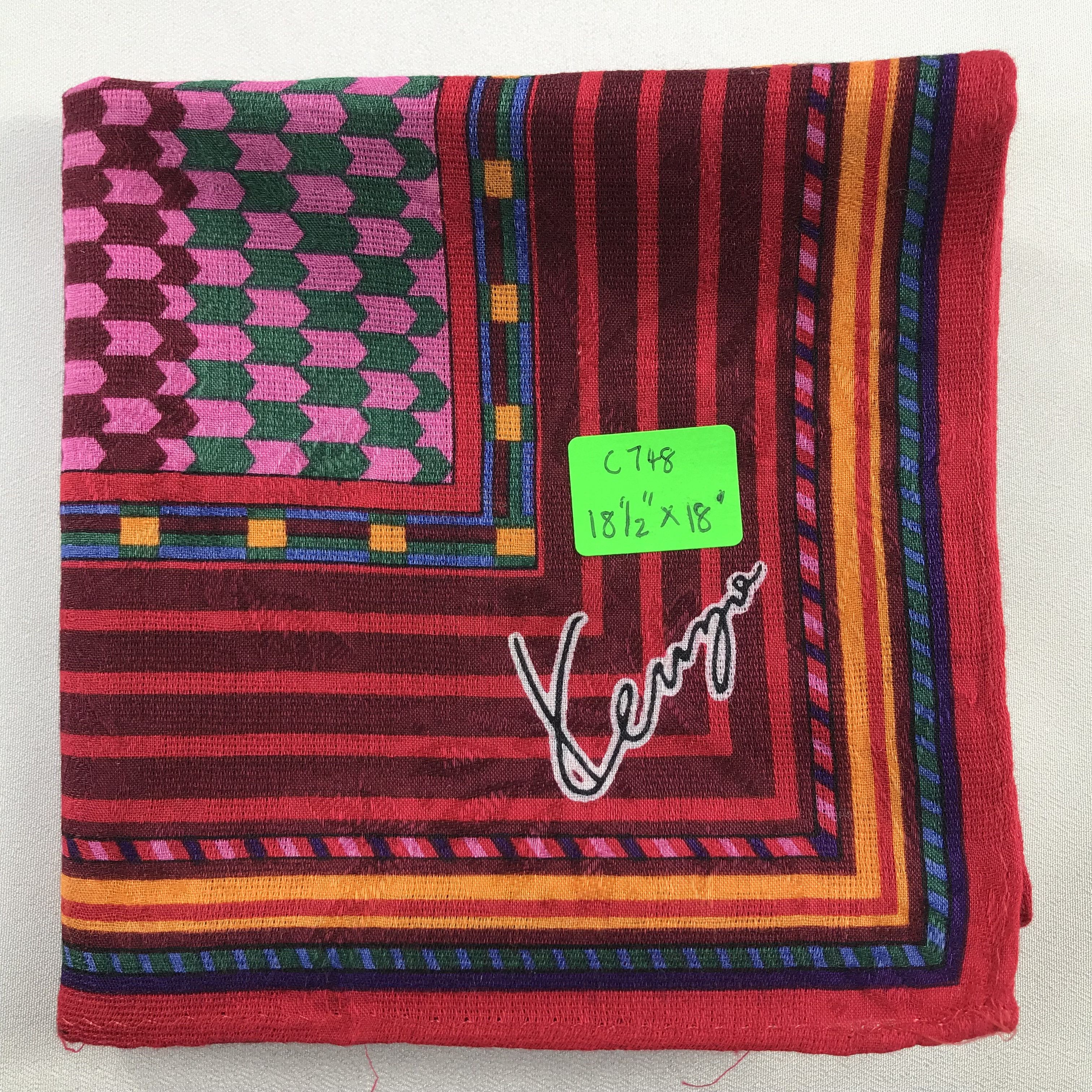 Kenzo Kenzo Handkerchief / Bandana / Neckerchief C748 Size ONE SIZE - 7 Thumbnail