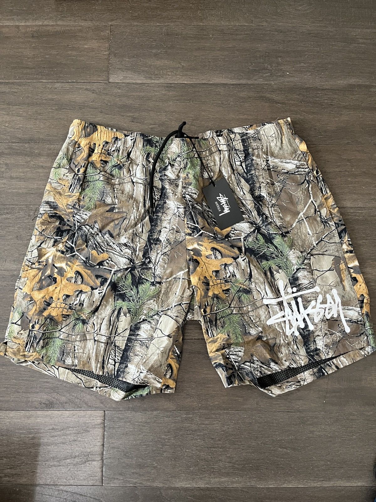 Streetwear × Stussy Stussy Real Tree Camo Nylon Shorts | Grailed