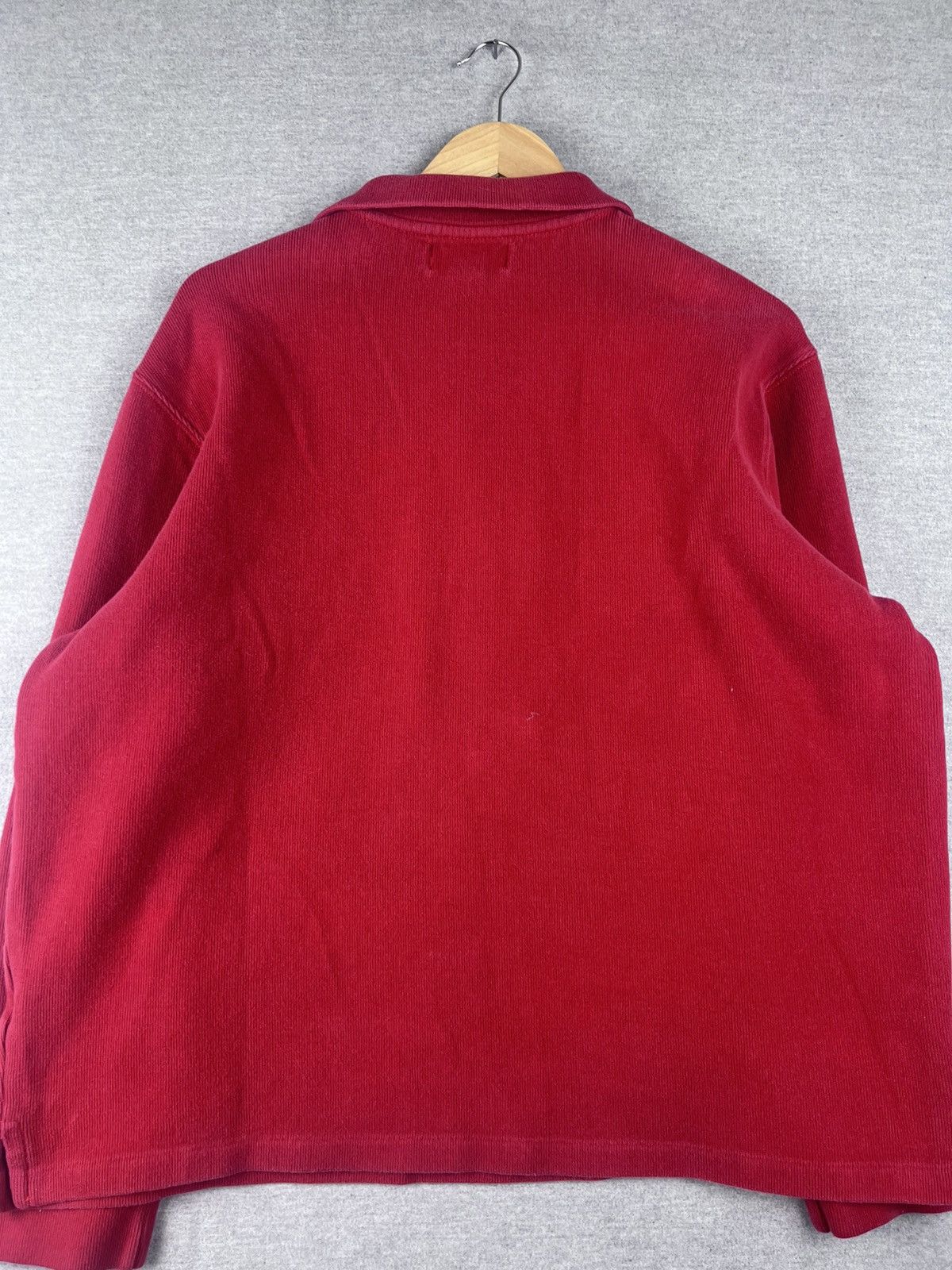 Polo Ralph Lauren × Vintage Polo Ralph Lauren Sweater Men XL Red Black Pony Sweatshirt Size US XL / EU 56 / 4 - 5 Thumbnail