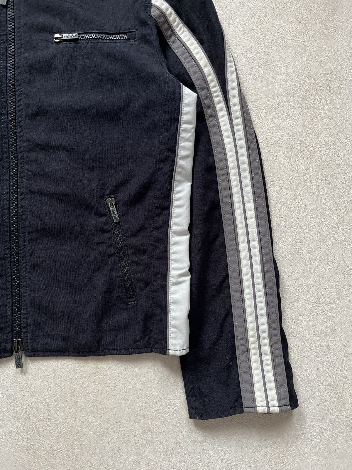 Armani Exchange 00’s Armani Exchange Racer Jacket by Giorgio Armani Size US M / EU 48-50 / 2 - 3 Thumbnail