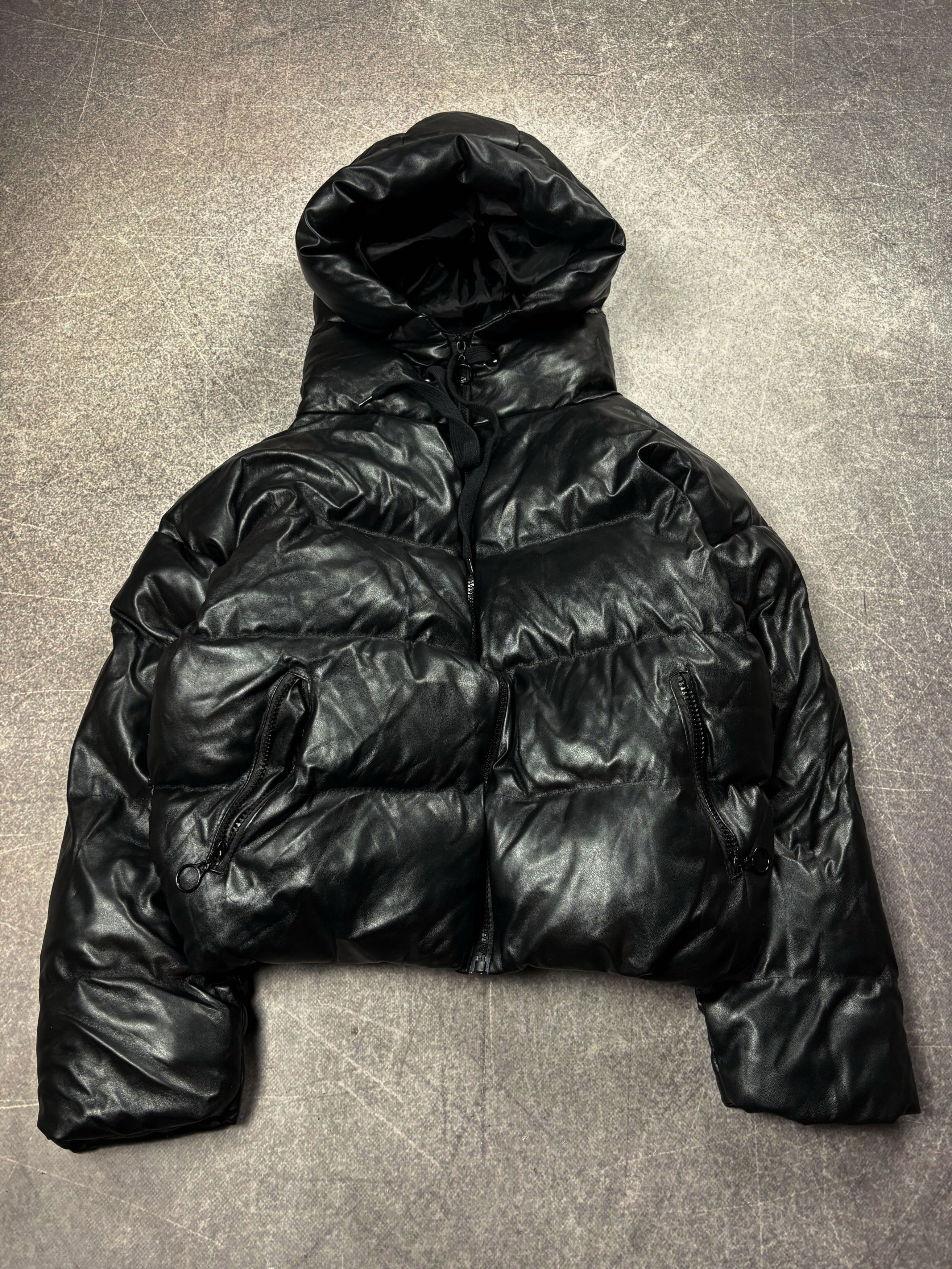 Issey Miyake Cropped Hooded Puffer Jacket Y2K Techwear Streetwear Size US M / EU 48-50 / 2 - 4 Thumbnail
