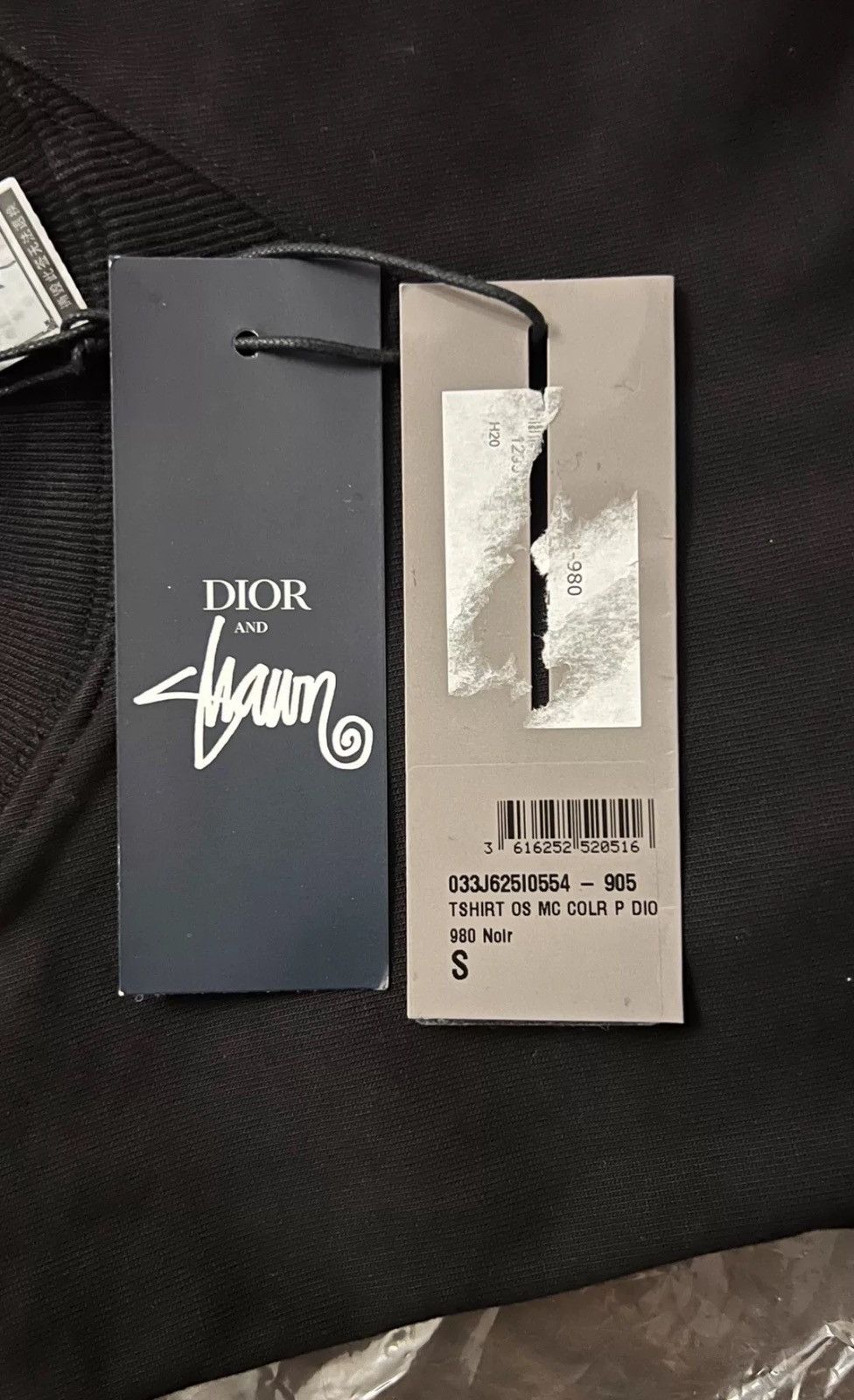 Dior Dior Dior Shawn Stussy Black Oversized Short Sleeve Tee 00 Size US S / EU 44-46 / 1 - 4 Thumbnail