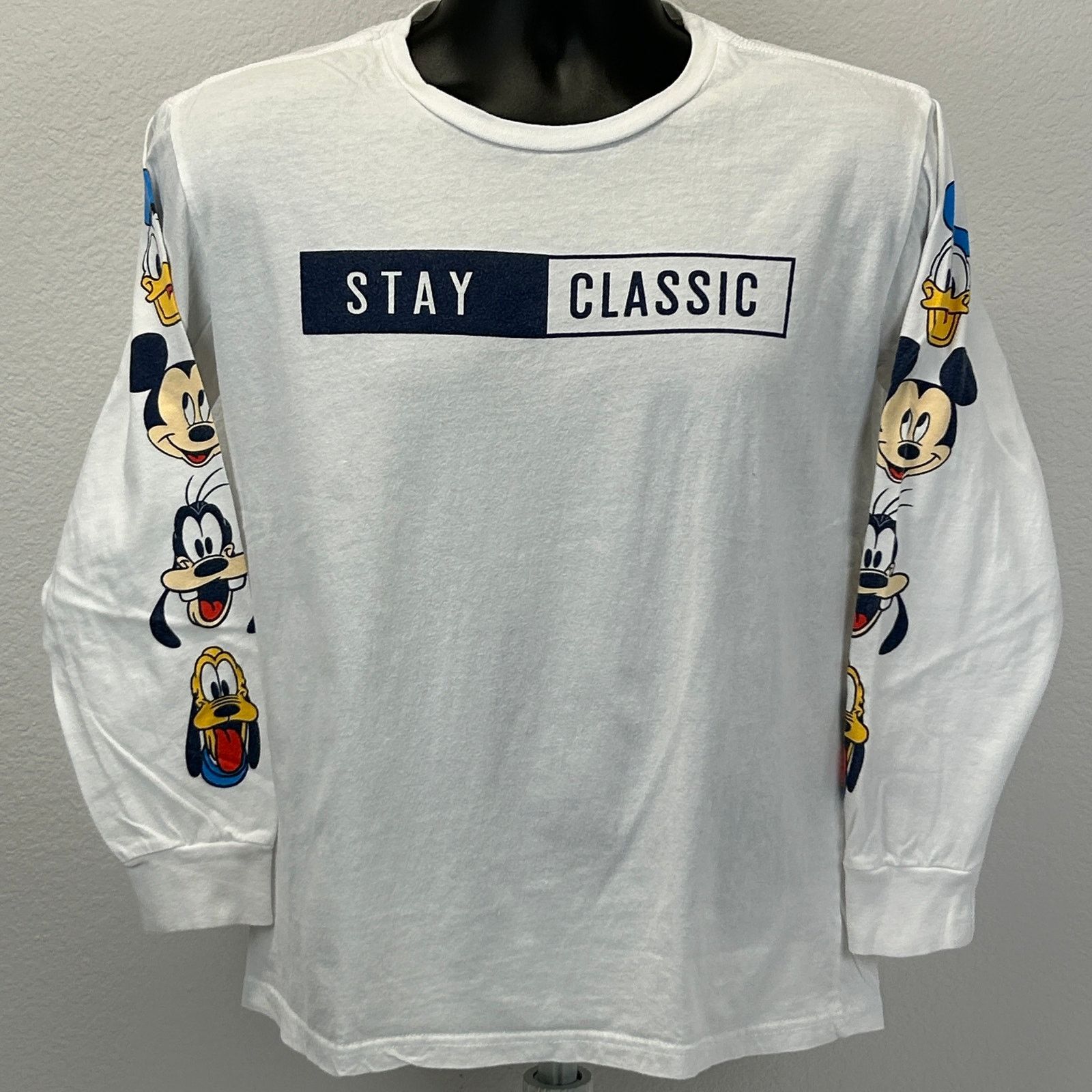 Mad Engine Disney Mickey Mouse T Shirt Mens Small White Disneyland Size US S / EU 44-46 / 1 - 2 Thumbnail