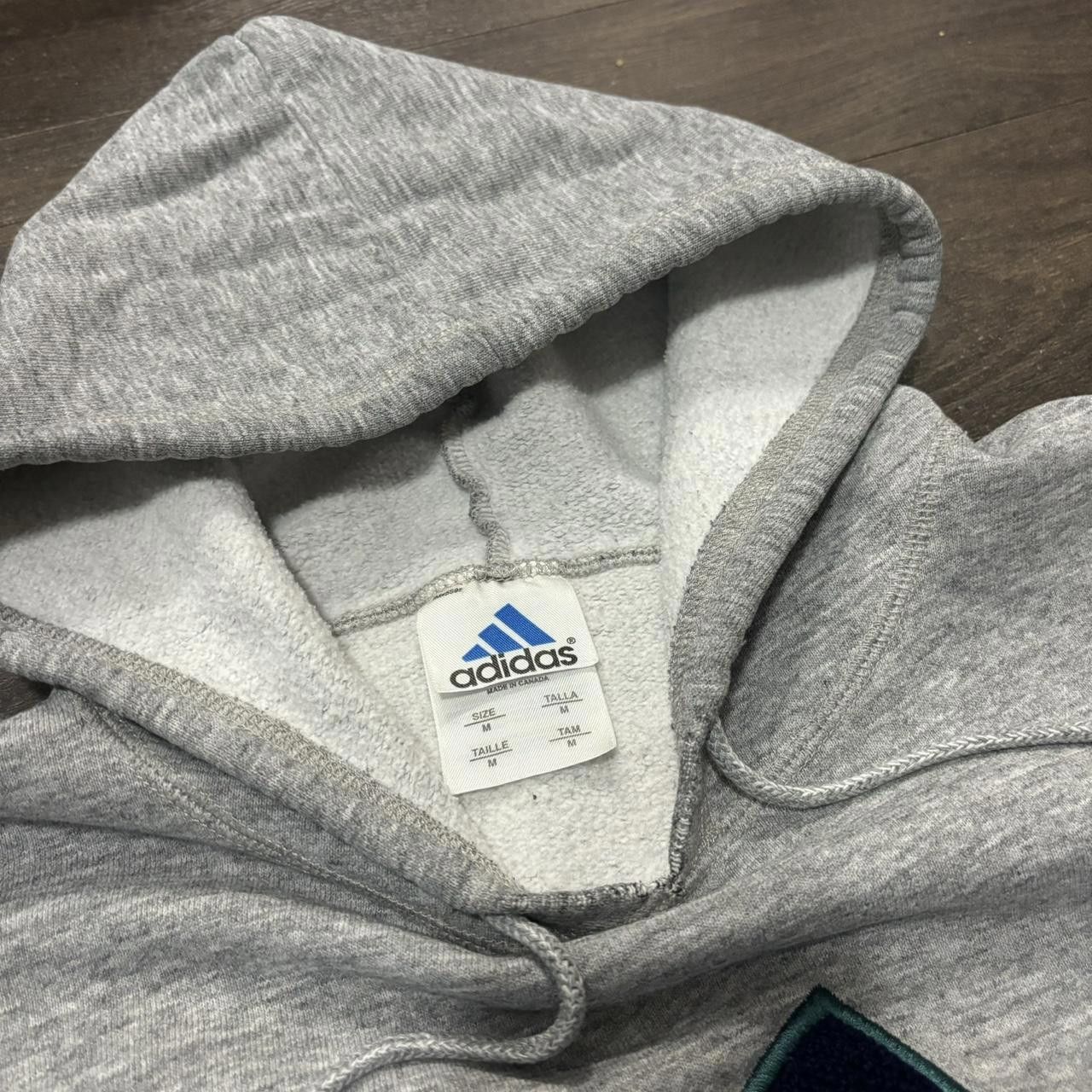 Adidas Vintage Adidas Fleece Logo Hoodie 90s M Size US M / EU 48-50 / 2 - 4 Thumbnail