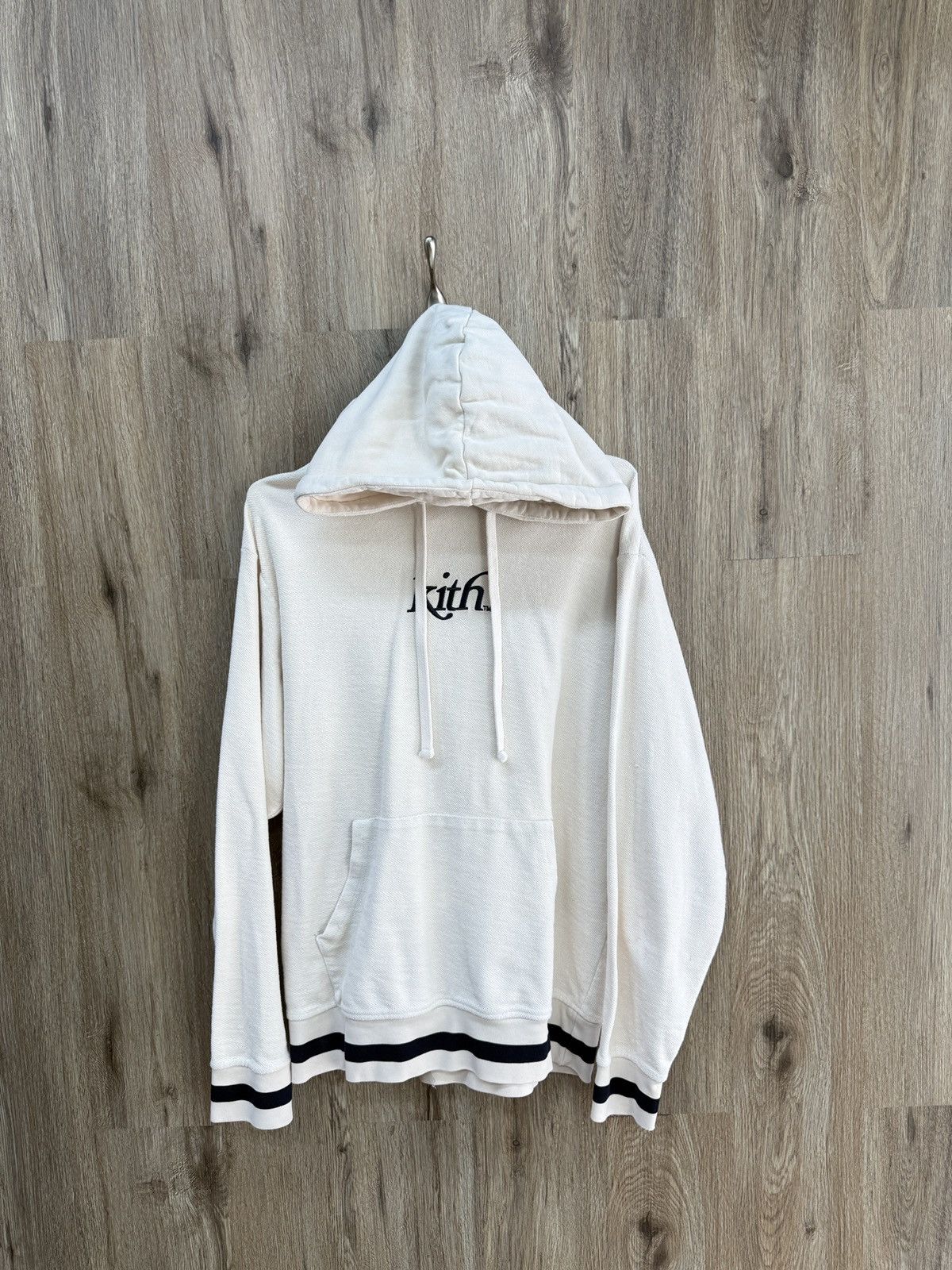 Kith Kith Cream Pull Over Hoodie Size US S / EU 44-46 / 1 - 1 Thumbnail