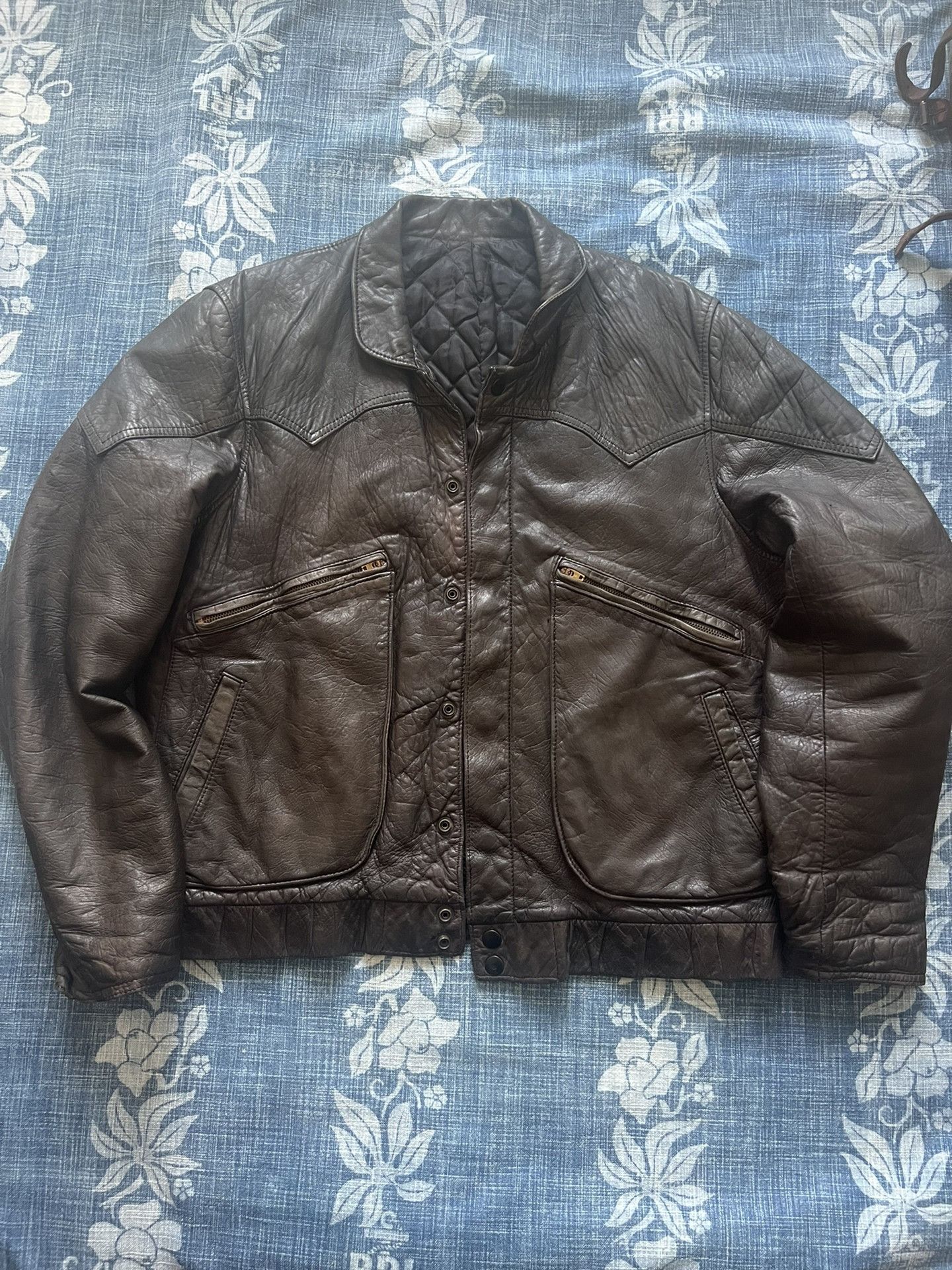 Other Johnson Leather USA Made Jacket Size US M / EU 48-50 / 2 - 1 Thumbnail