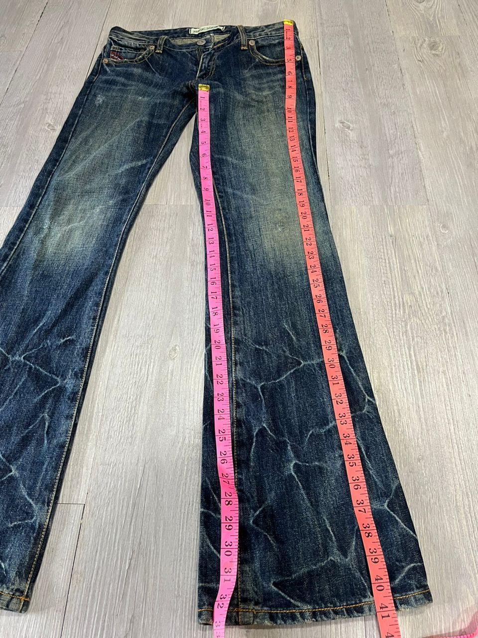 Hysteric Glamour Rare Magic Square Denim Japanese Brand Exhibitionist Jeans Size US 30 / EU 46 - 3 Thumbnail