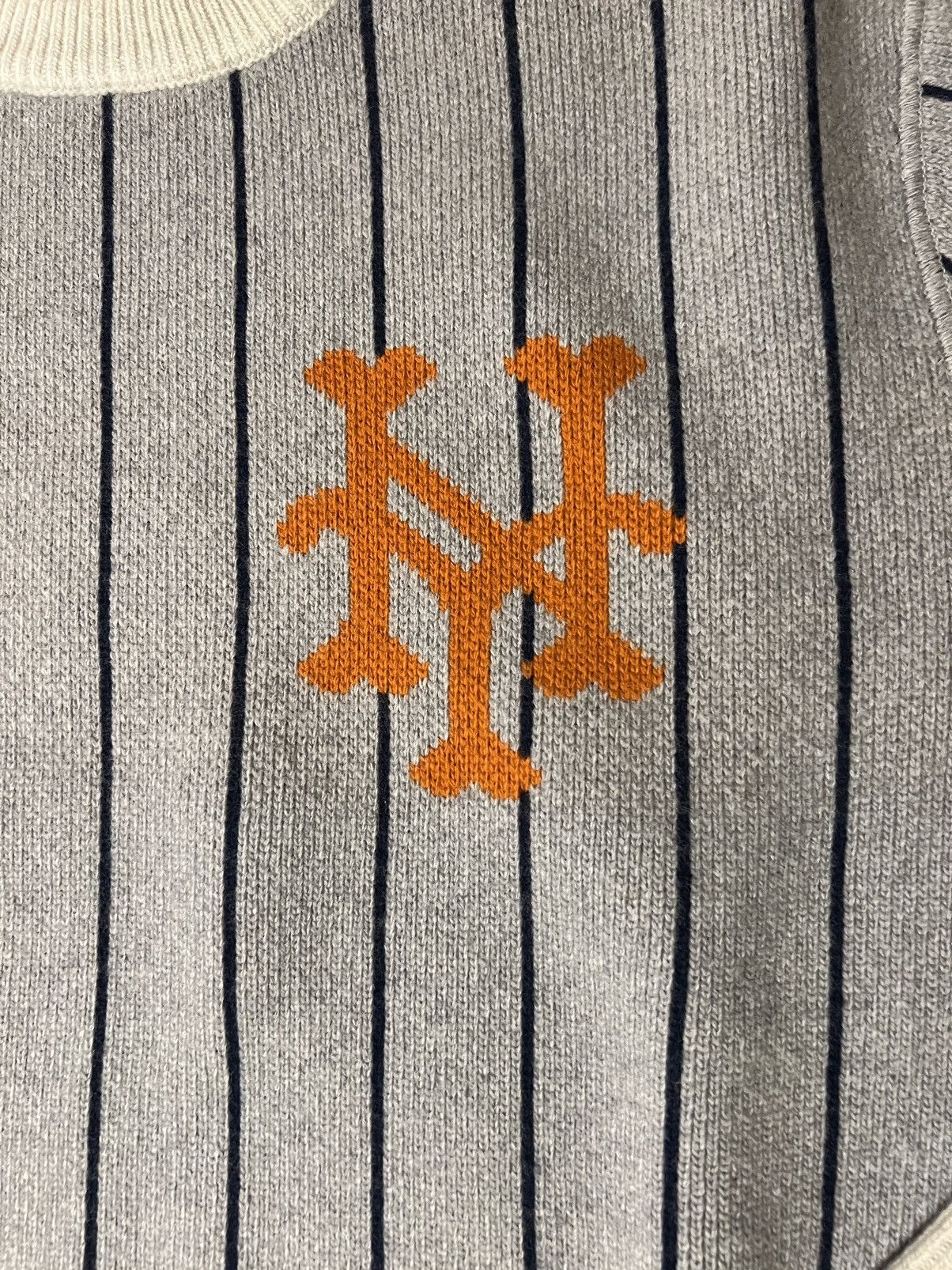 Aime Leon Dore Aime Leon Dore ALD / New York Mets Pinstripe Sweater Medium Size US M / EU 48-50 / 2 - 2 Thumbnail