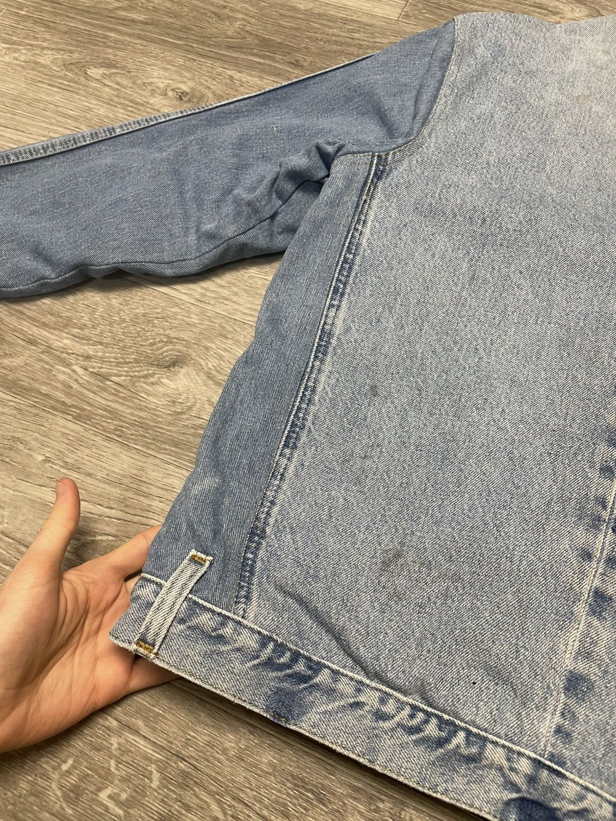 Carhartt Bespoke Carhartt J97 Detroit Jacket w/ RL Cable Knit Lining Size US S / EU 44-46 / 1 - 21 Thumbnail
