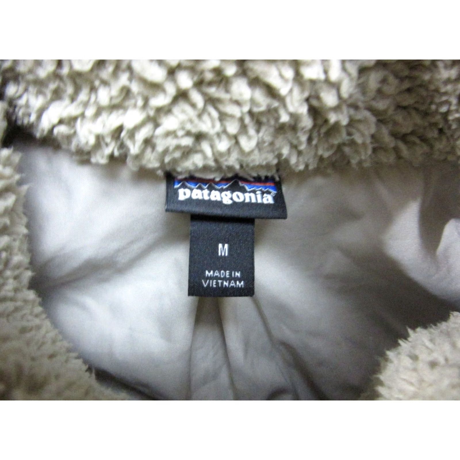 Patagonia Patagonia Vest Womens Medium Beige Los Gatos Sherpa Fleece Mock Neck Zip Size M / US 6-8 / IT 42-44 - 4 Thumbnail
