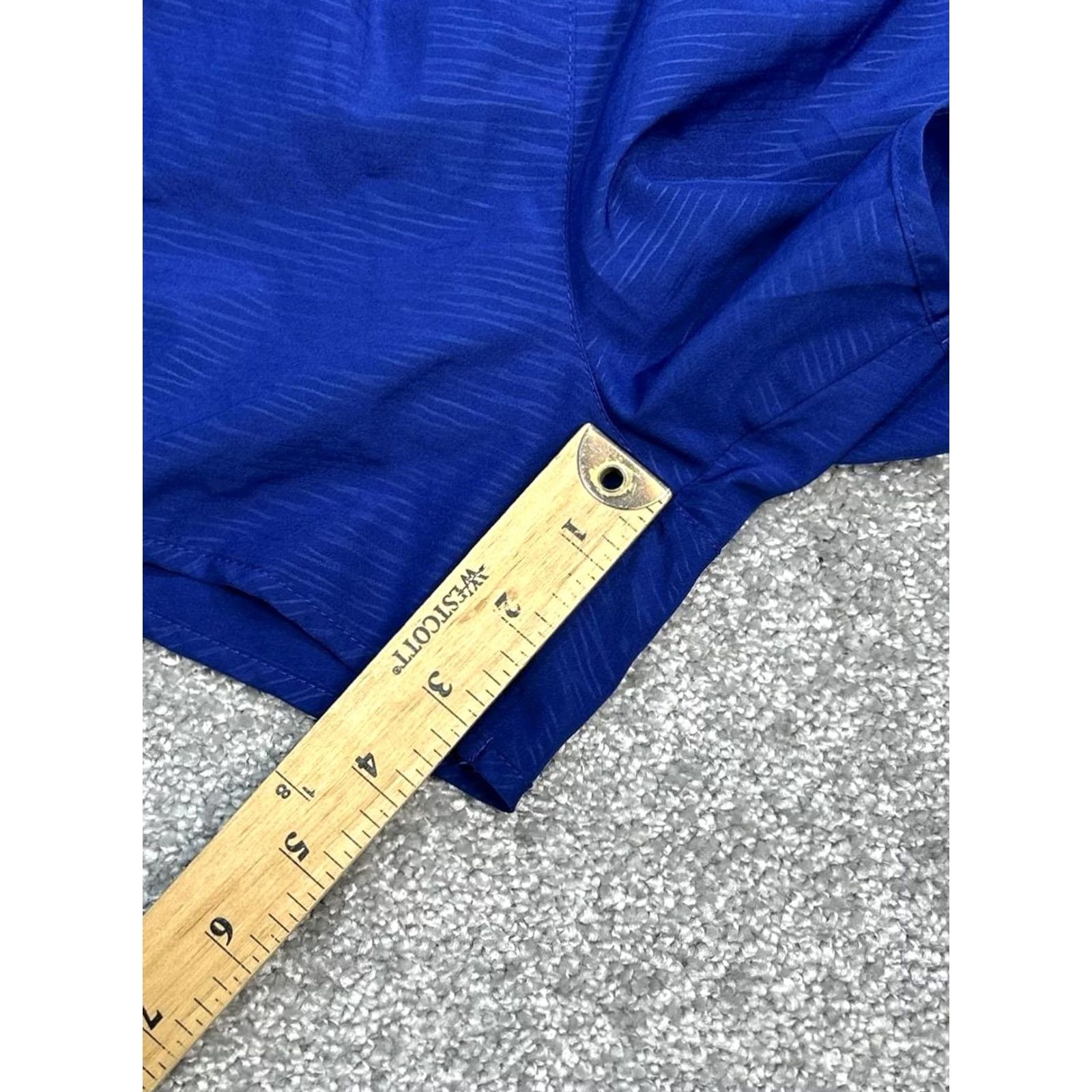 Nike Nike Running Shorts Womens Small Blue Dri Fit Short Liner Swoosh Logo Stretch Activewear Sports Size 28" / US 6 / IT 42 - 3 Thumbnail