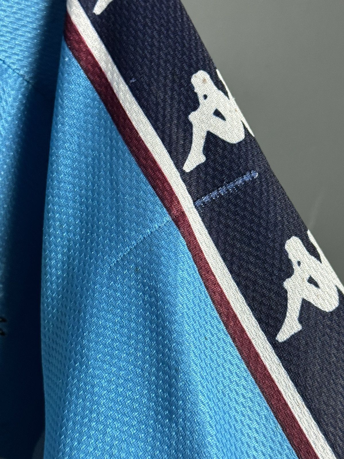 Kappa Manchester City 97/99 Home Football Long Sleeve Jersey Size US S / EU 44-46 / 1 - 18 Thumbnail