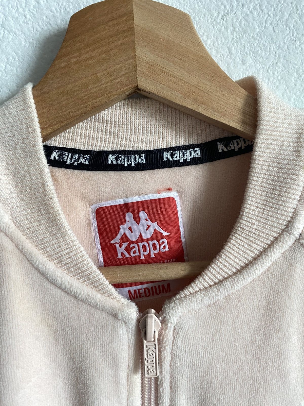 Kappa Kappa Velour Zip Up Track Jacket Size US M / EU 48-50 / 2 - 4 Thumbnail