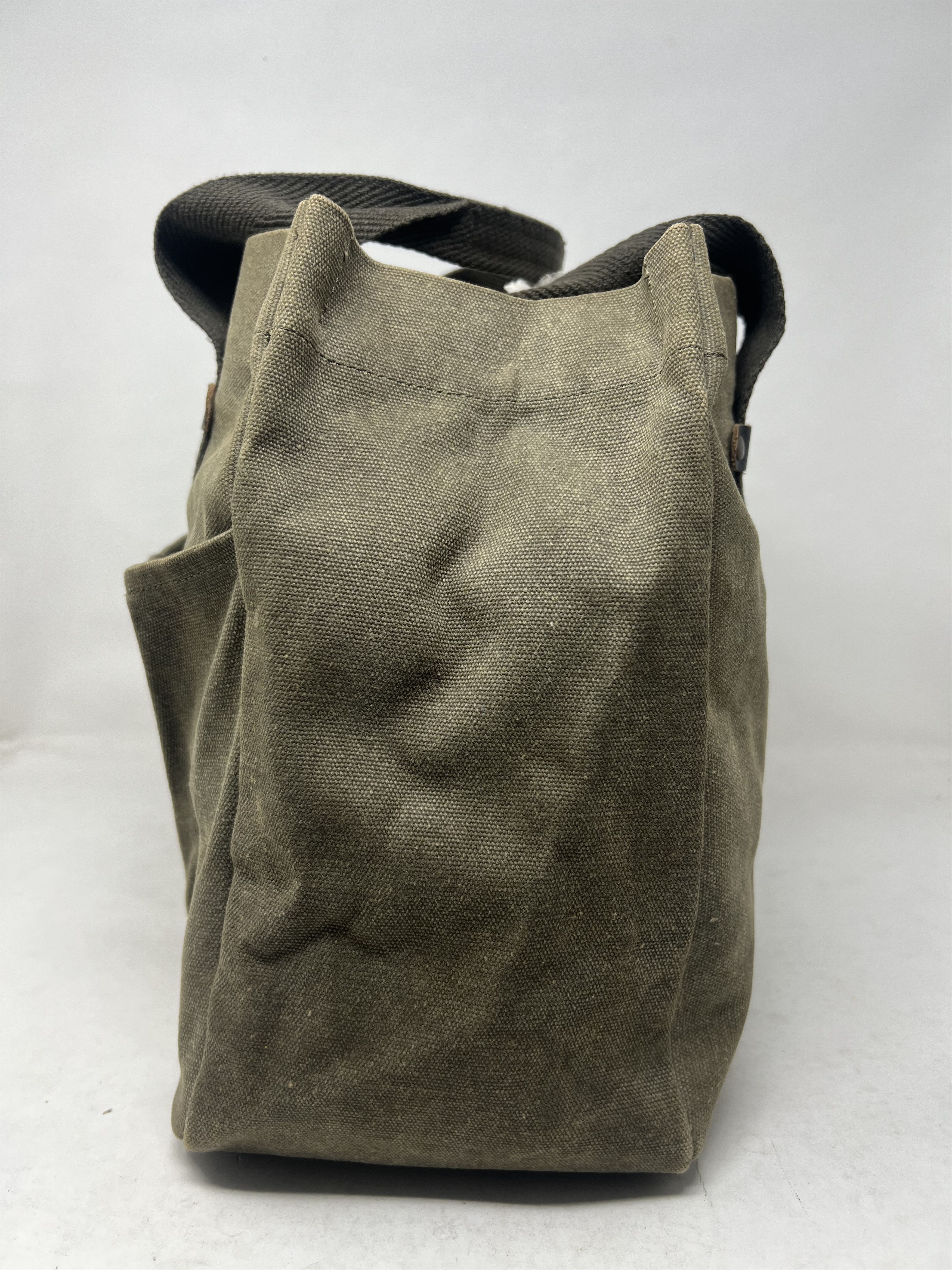 Japanese Brand Back Number Canvas Tote Bag Size ONE SIZE - 7 Thumbnail