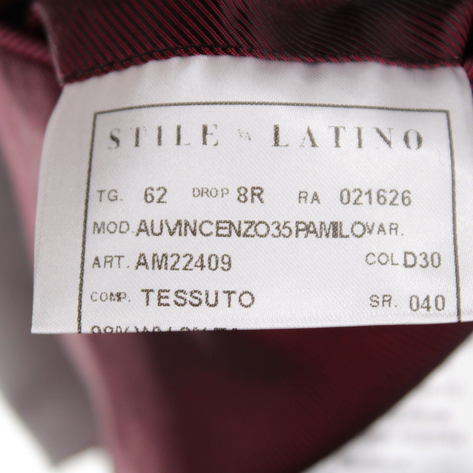 Other Stile Latino Suit Size US 52 Regular in Black Size 52R - 9 Thumbnail