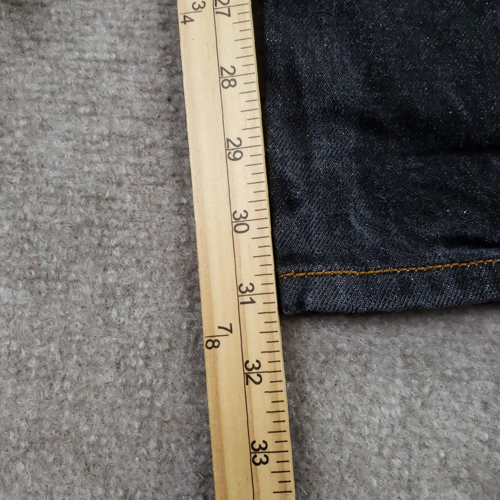 Rocawear VINTAGE Rocawear Jeans Mens 34 Waist 34x31 Black Denim Baggy Straight 90s Streetwear Mens Boys? Size US 34 / EU 50 - 3 Thumbnail
