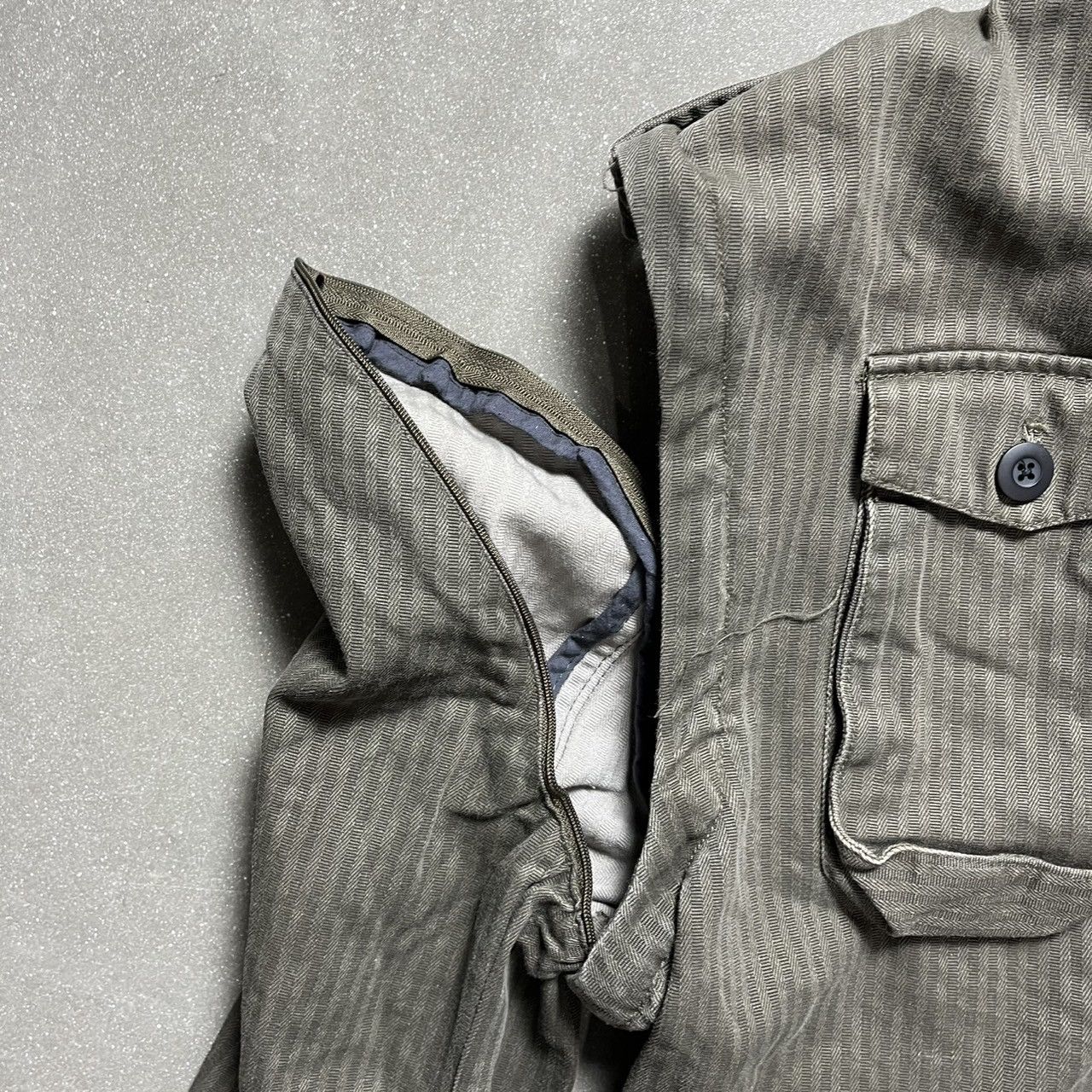 Japanese Brand × Le Grande Bleu (L.G.B.) Create Barefoot Japanese Brand Zip-Off Sleeve Jacket Size US L / EU 52-54 / 3 - 6 Thumbnail