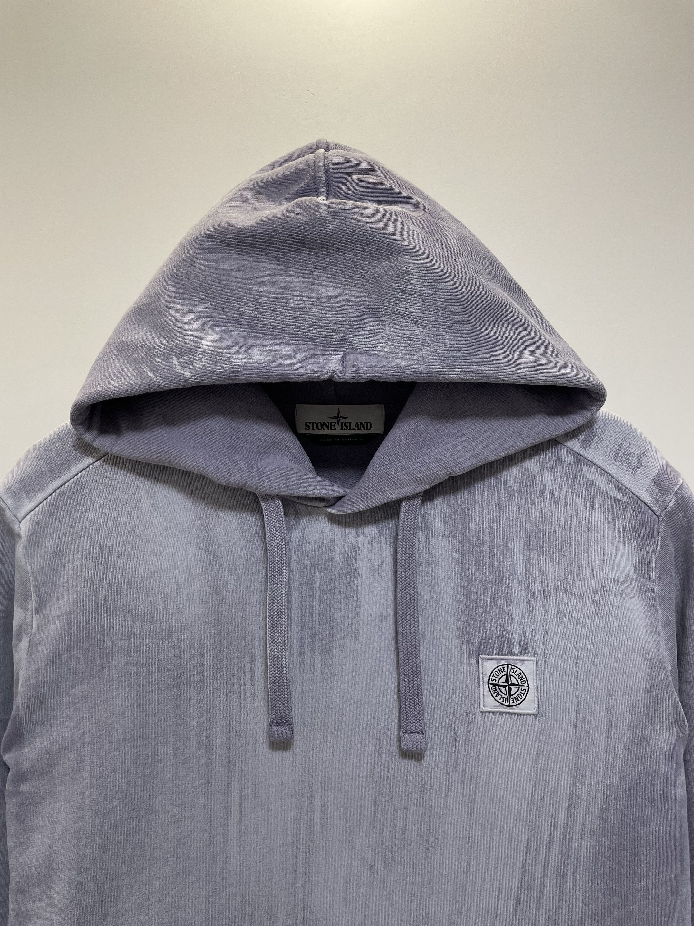 Stone Island STONE ISLAND Patch Program Hoodie Hand Brushed Treatment Size US M / EU 48-50 / 2 - 6 Thumbnail