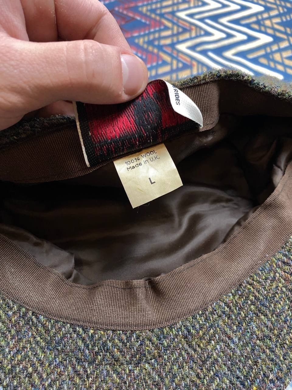 Harris Tweed Hats Vintage Harris Tweed Y2K Streetwear Size ONE SIZE - 3 Thumbnail