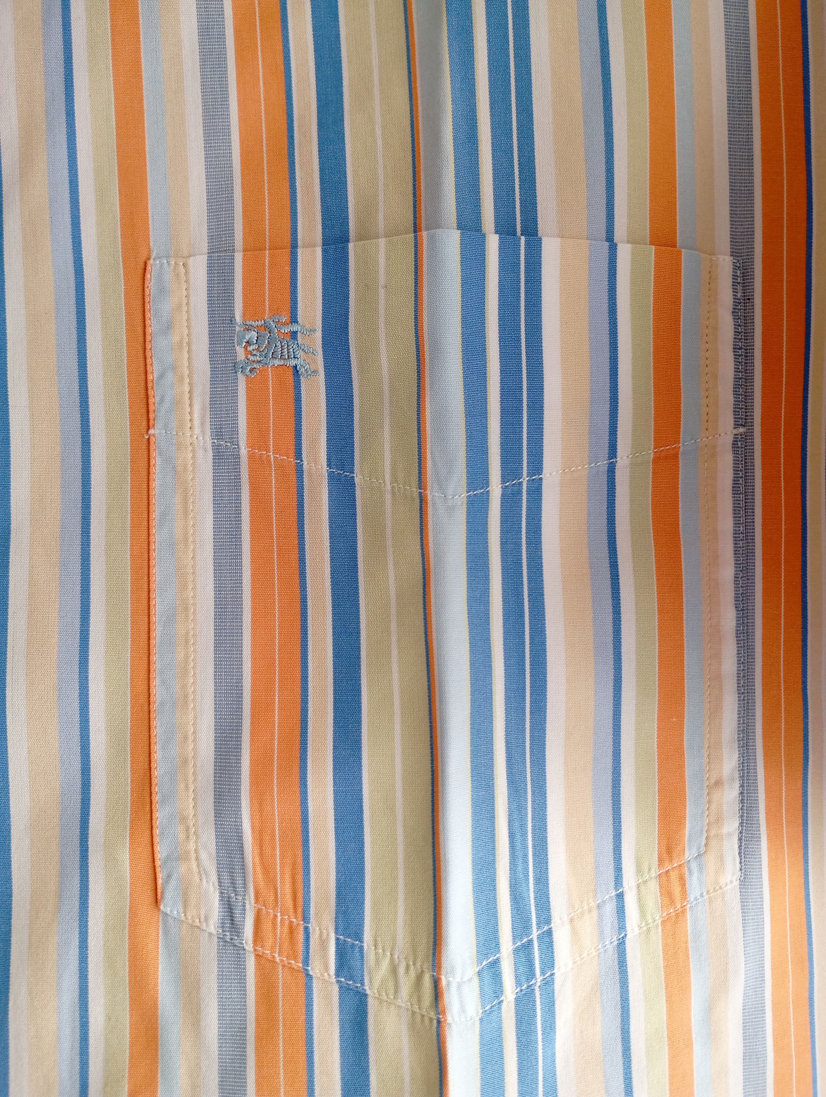 Burberry Burberry shirt summer striped short sleeve size M Size US M / EU 48-50 / 2 - 8 Thumbnail