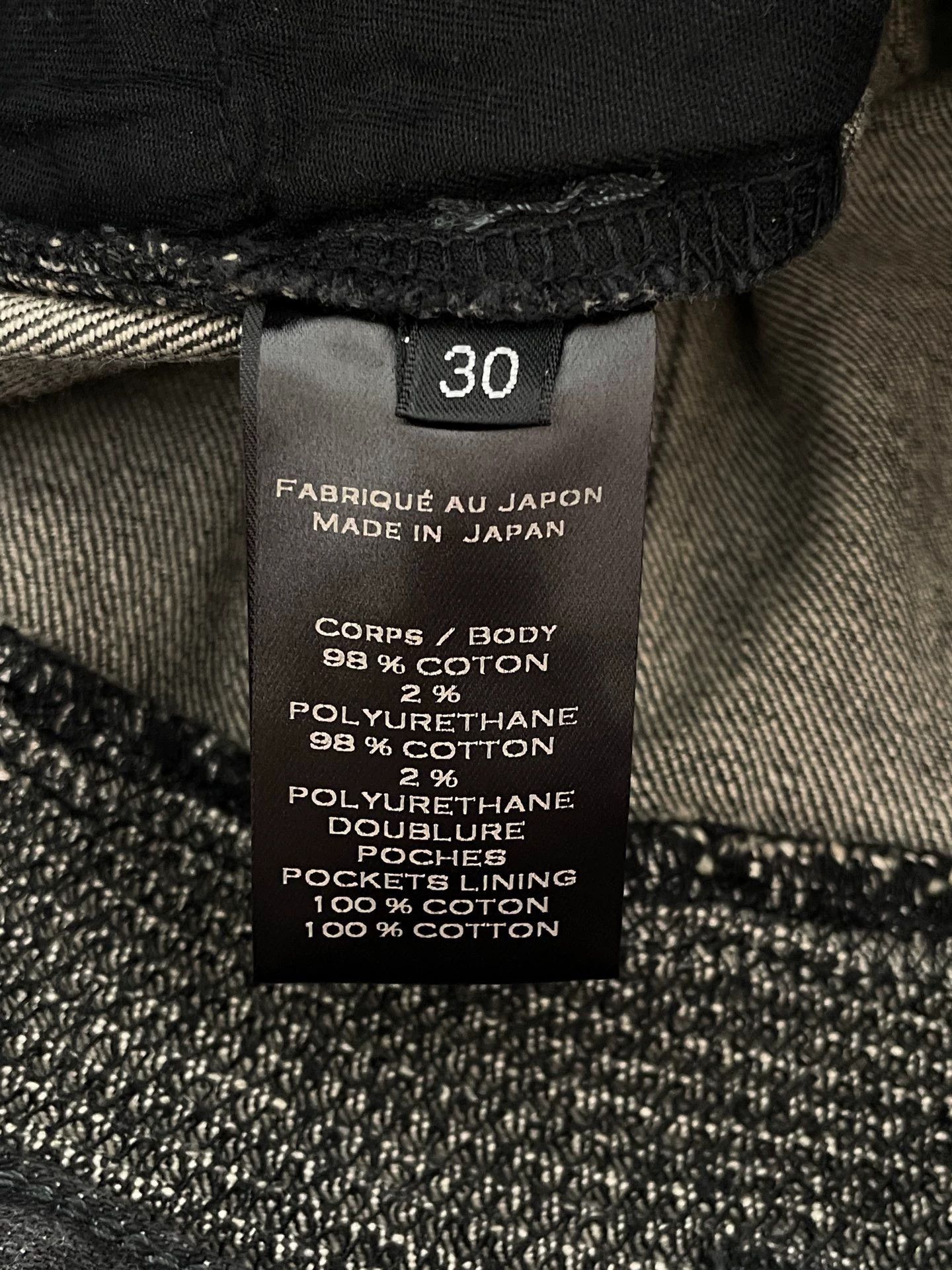 Balmain Balmain Biker Jeans Kanye Knee Rip Heavy 30 Size US 30 / EU 46 - 4 Thumbnail