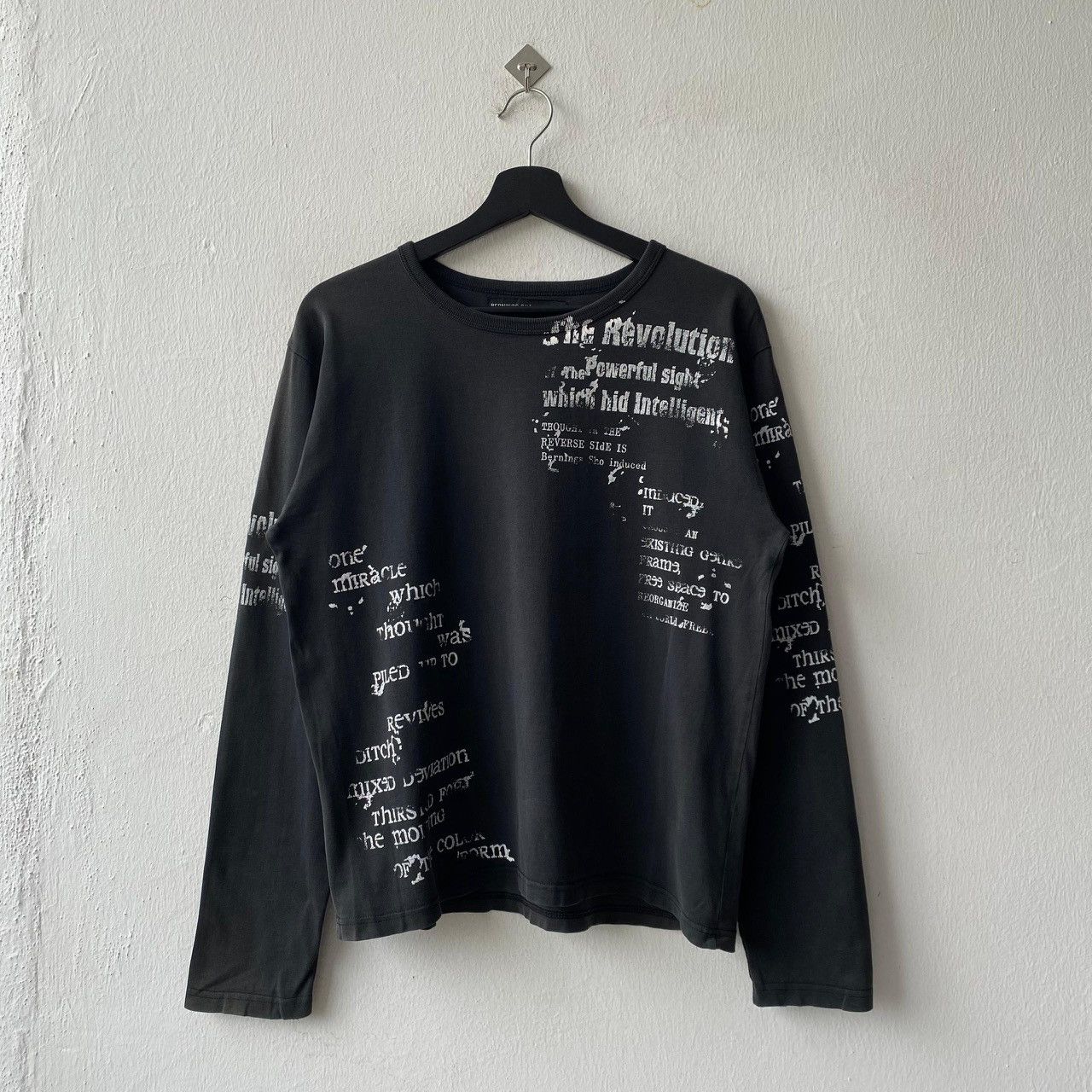 If Six Was Nine × Japanese Brand × Le Grande Bleu (L.G.B.) Bernings Sho Affliction Emo Long Sleeve Size US M / EU 48-50 / 2 - 2 Thumbnail
