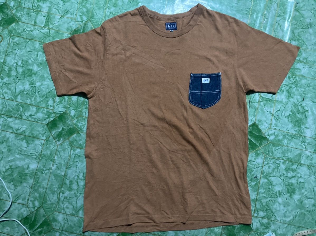 Lee × Vintage Vintage T-shirt Lee Pocket Tee Sanforized Size US M / EU 48-50 / 2 - 1 Thumbnail