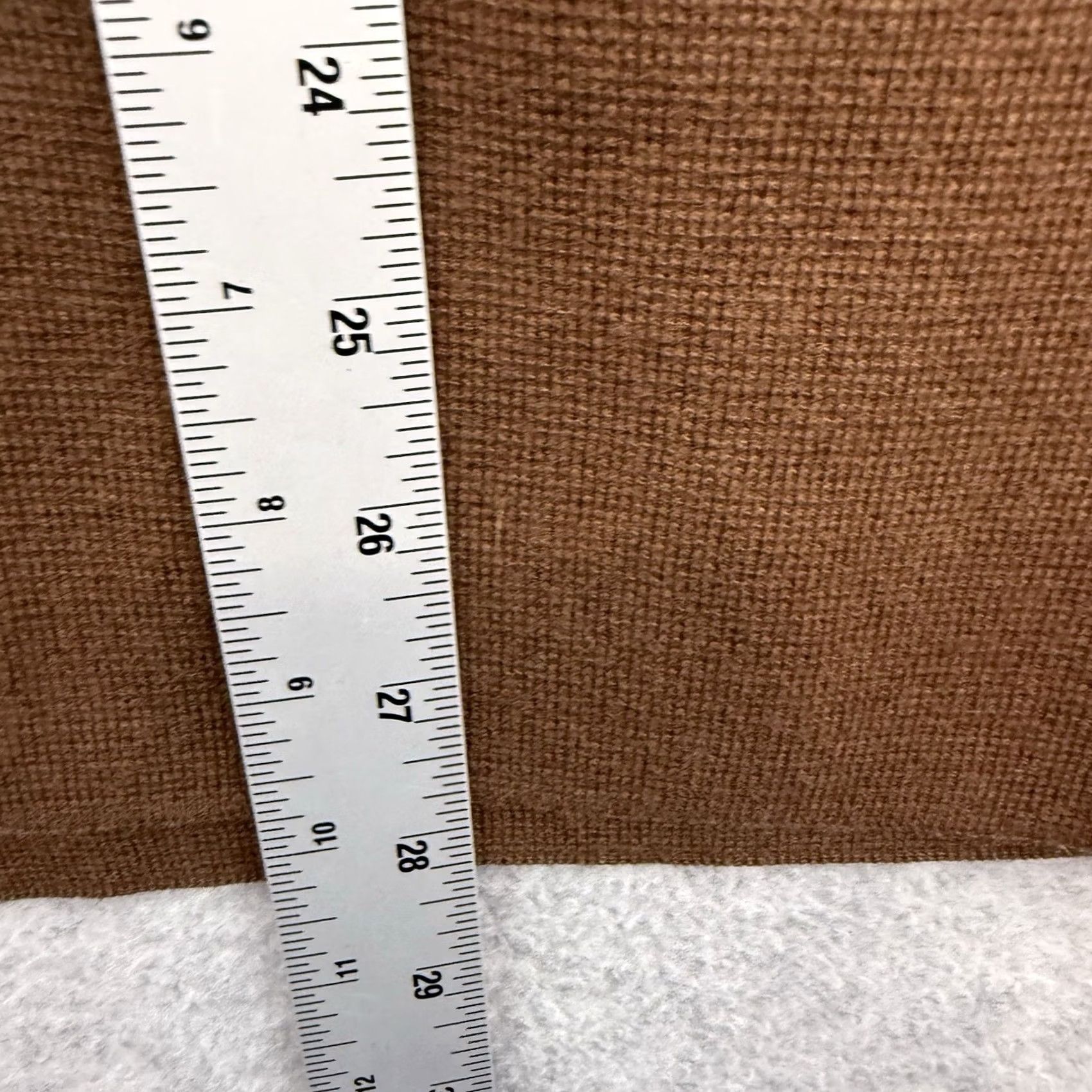 J.Crew J.CREW Sweater Cardigan Womens S Brown Merino Wool Blend Open Pockets Knit Bohemian Classic Preppy Size S / US 4 / IT 40 - 4 Thumbnail