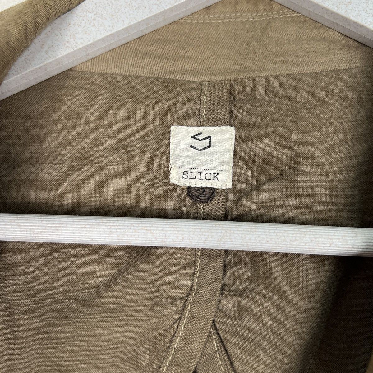Slick 🔥 RICH BROWN SLICK CHORE JACKET Size US M / EU 48-50 / 2 - 14 Thumbnail