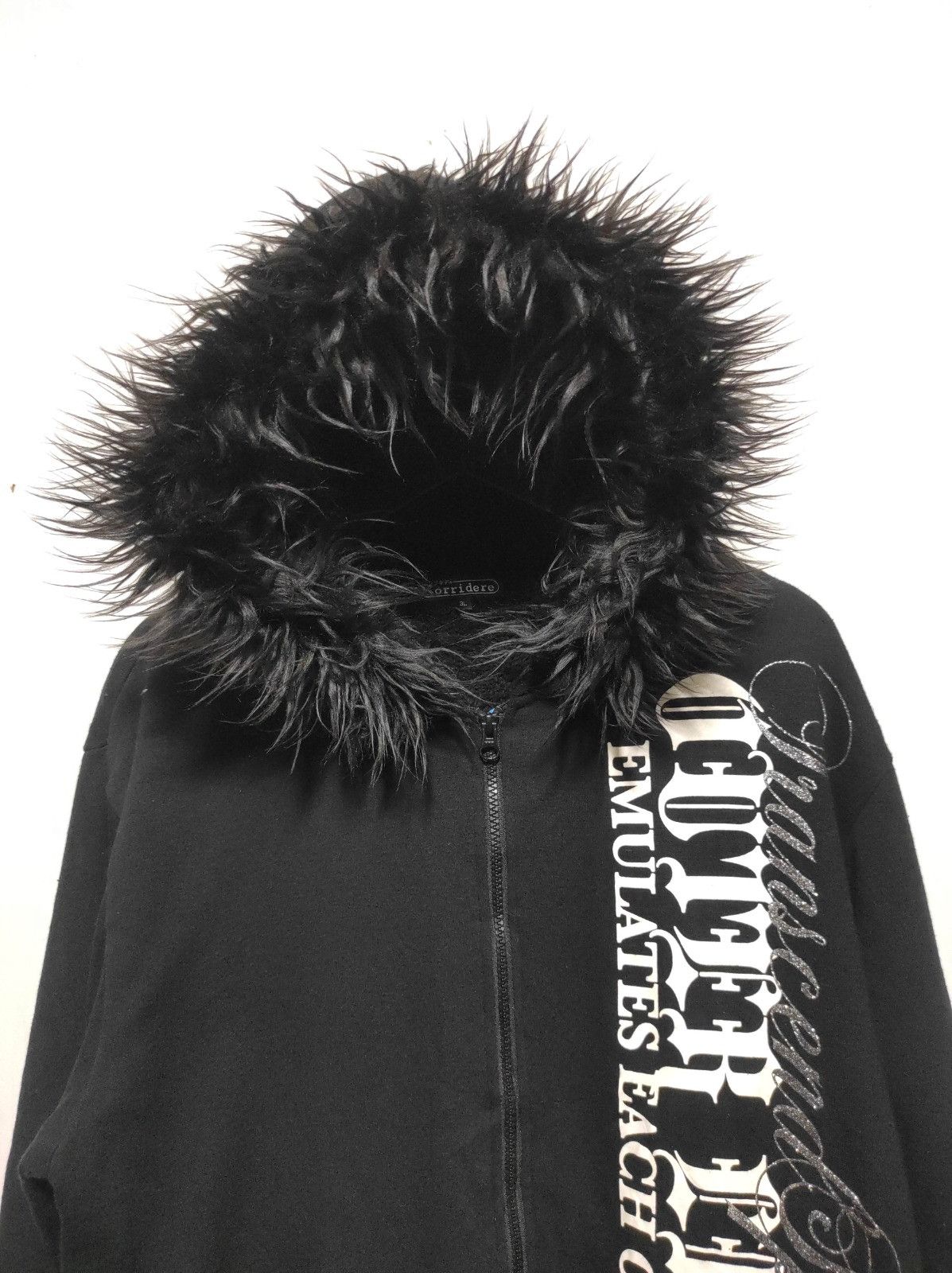 Affliction Sorridere Poem Sherpa zip fur hoodie ifsix LGB style Size US L / EU 52-54 / 3 - 4 Thumbnail