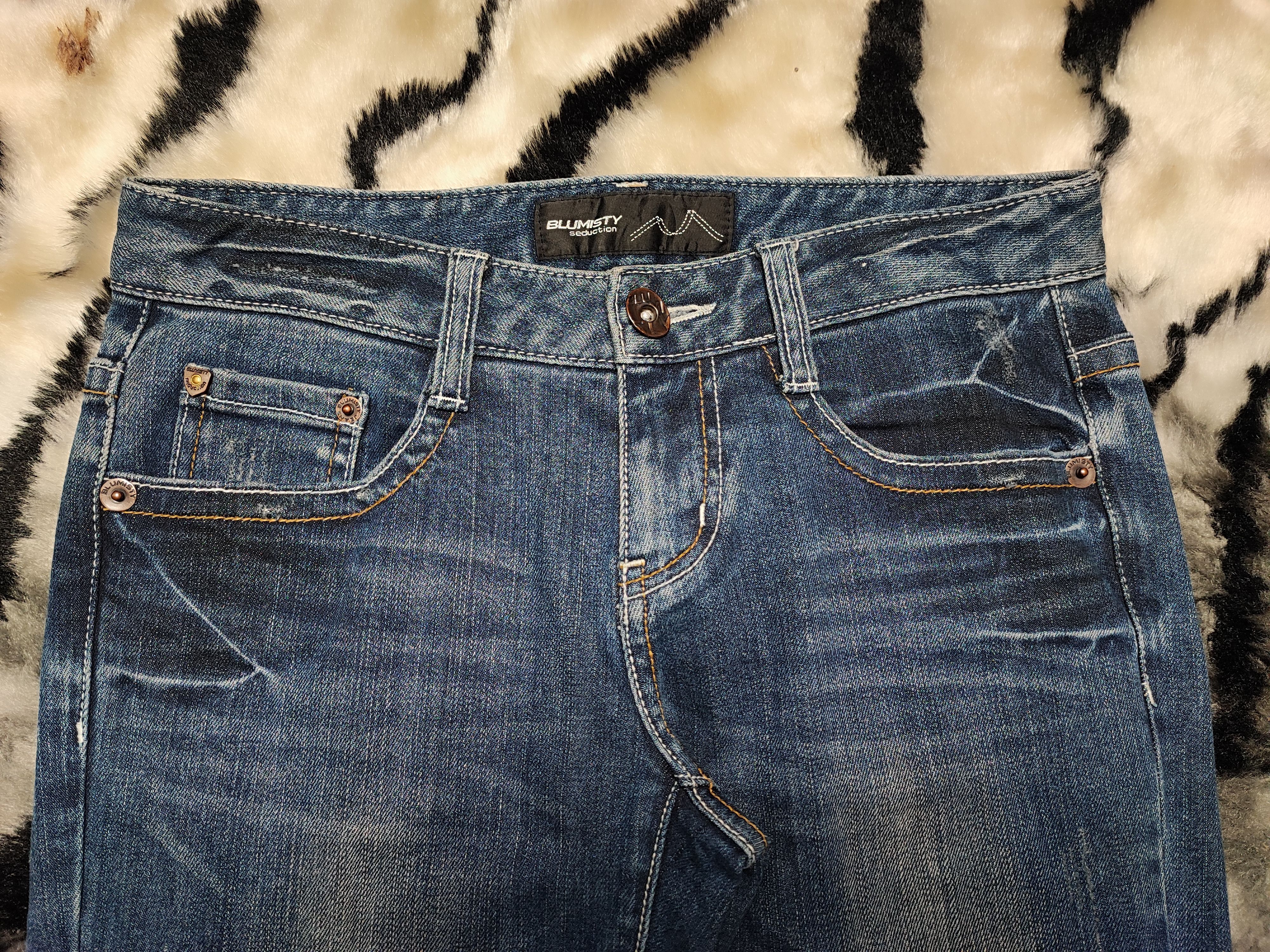 Japanese Brand Jeans Bootcut Flare Size 27" / US 4 / IT 40 - 8 Thumbnail