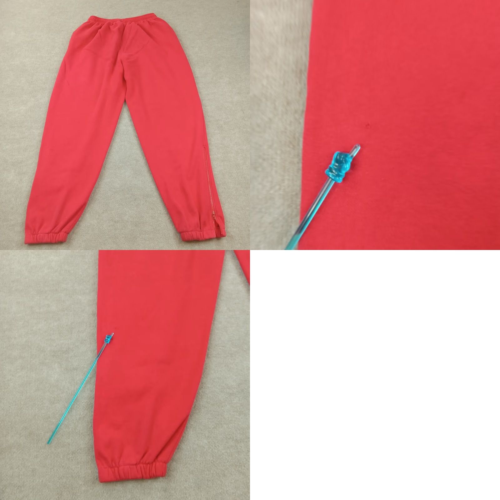 Nike VINTAGE Nike Pants Mens Extra Large Red Track Pants Athletic Drawstring Pockets Size US 33 - 10 Thumbnail
