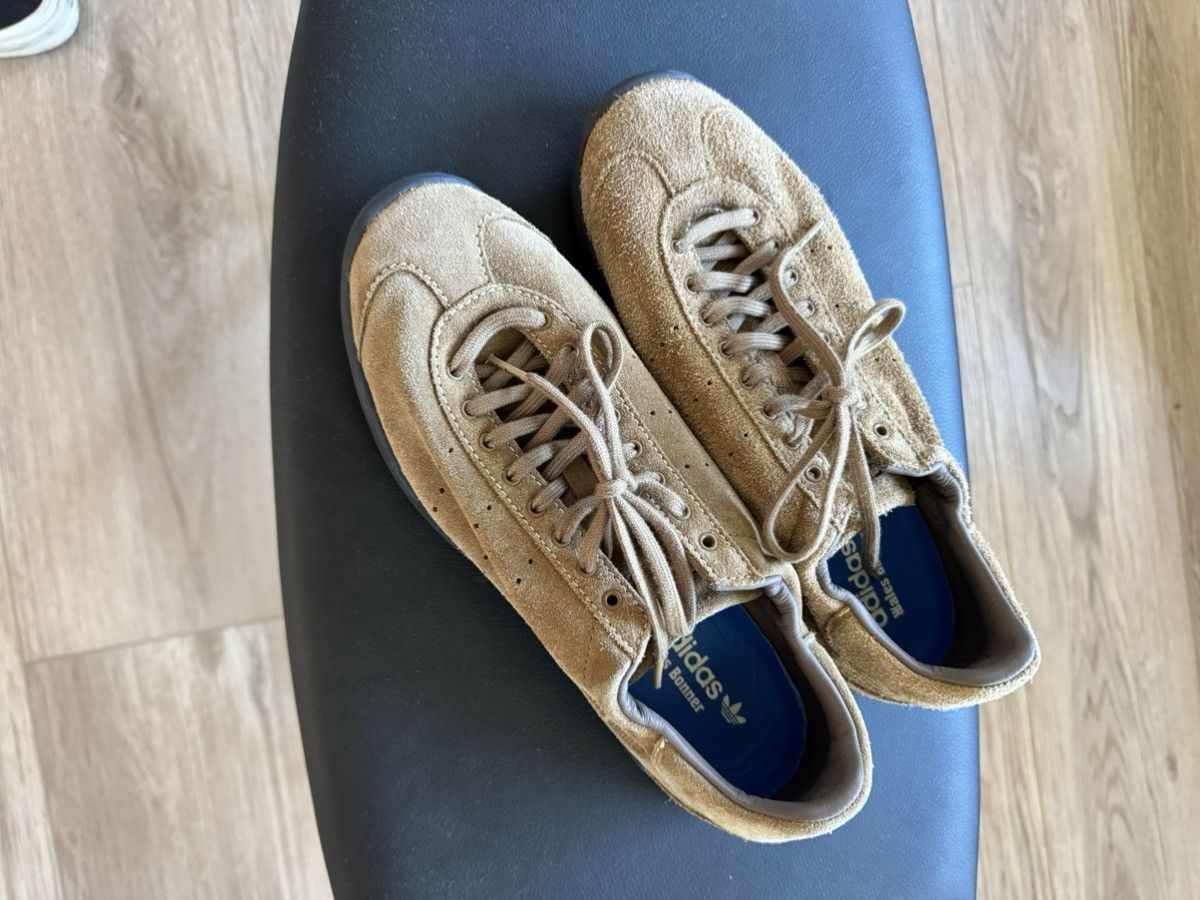 Adidas x Wales Bonner lo pro brown suede sneakers