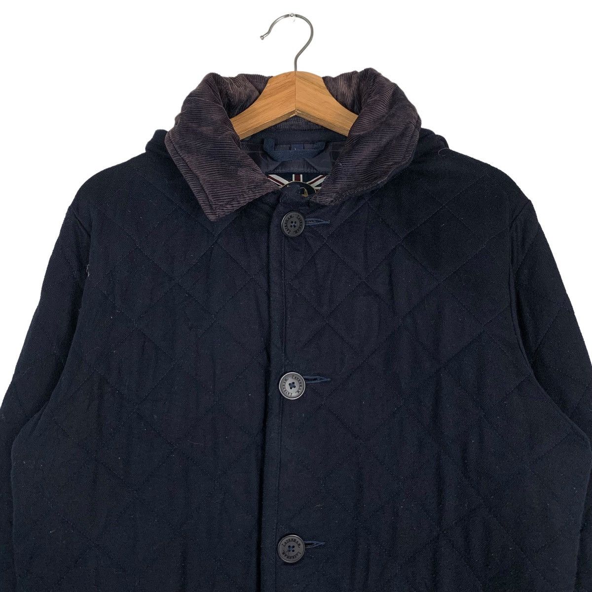 Lavenham Lavenham Collared Hooded Quilted Jacket #0026-C2 Size US M / EU 48-50 / 2 - 3 Thumbnail