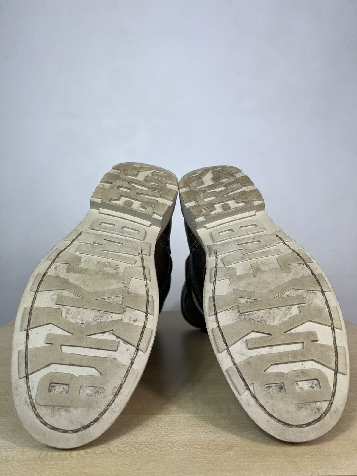 Dirk Bikkembergs Dirk Bikkembergs Crumpled Gold Engineered Boots Size US 5 / EU 37 - 13 Thumbnail