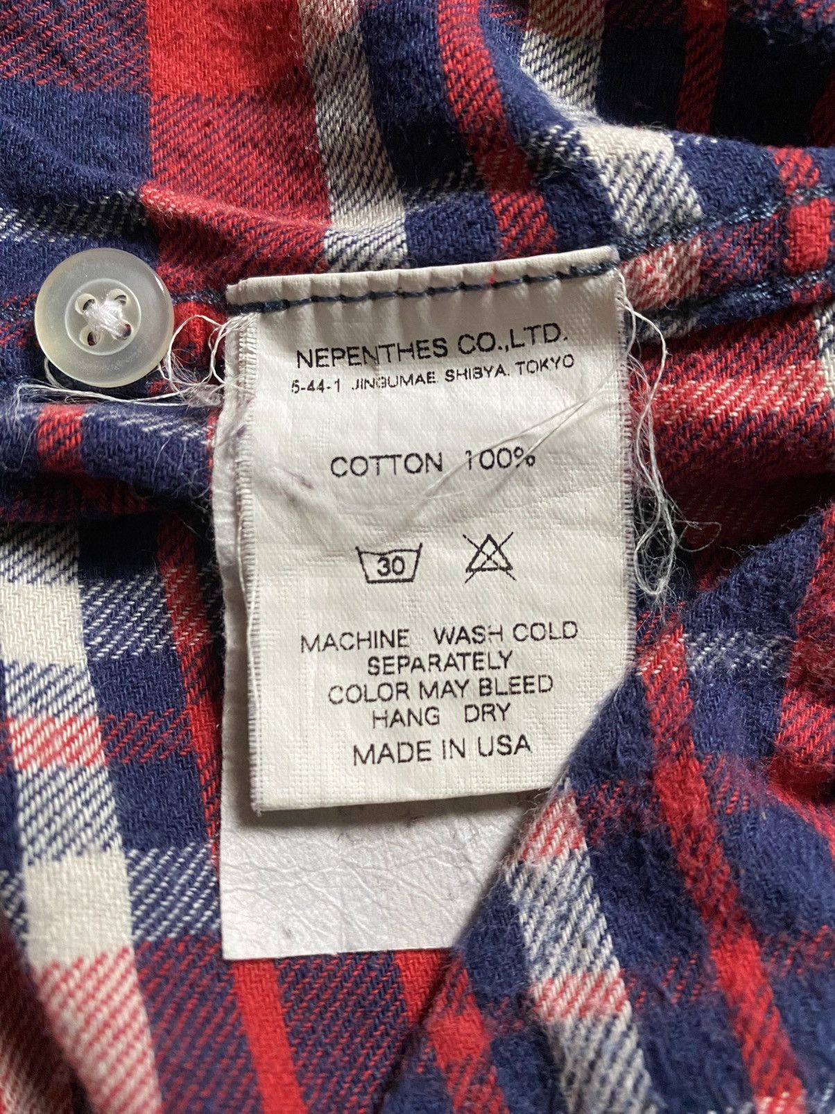 Engineered Garments Engineered Garments Nepenthes Snap Button Plaid Western Size US S / EU 44-46 / 1 - 9 Thumbnail